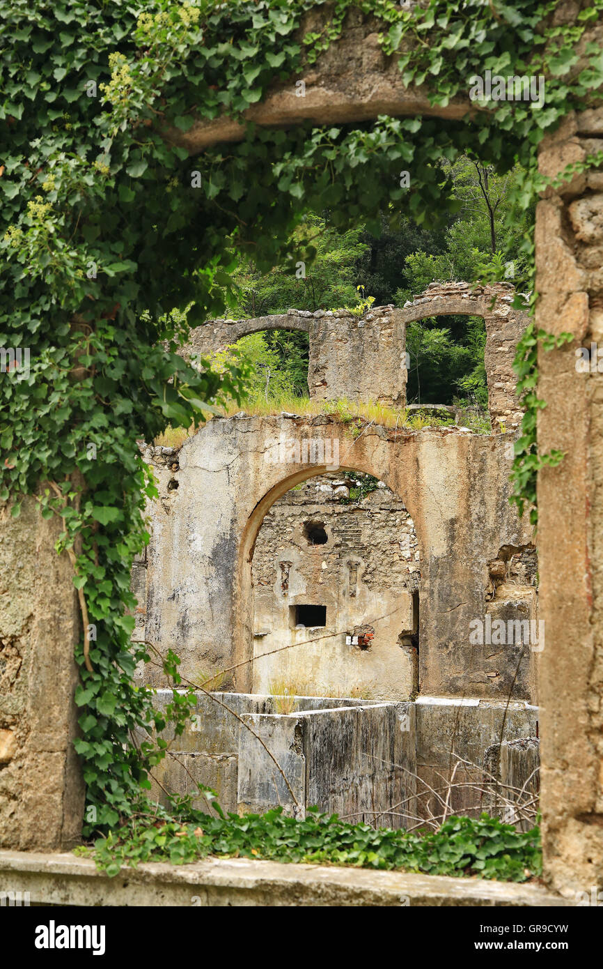 La vallée de la Paper Mills Banque D'Images