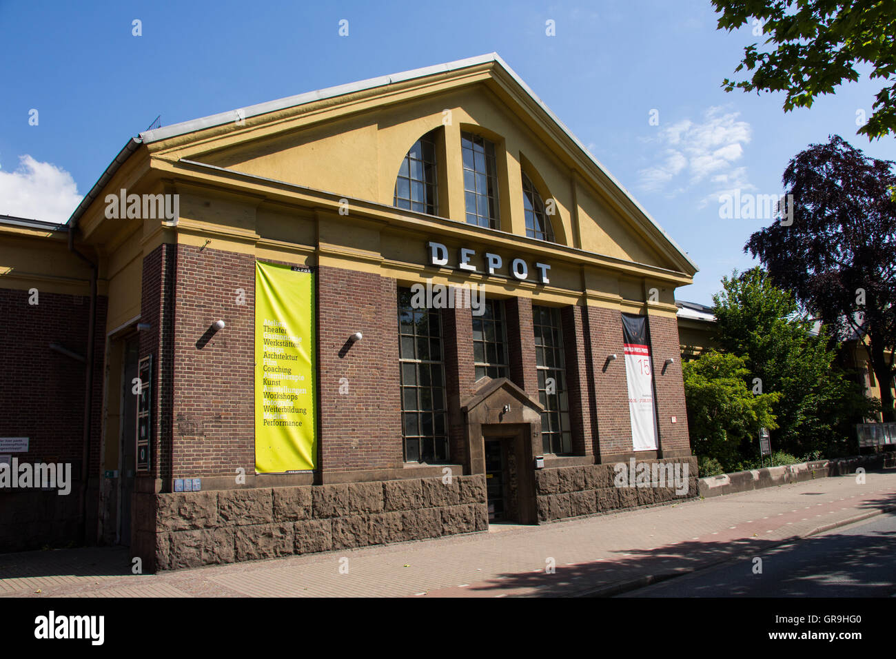 Site culturel Depot Dortmund Banque D'Images
