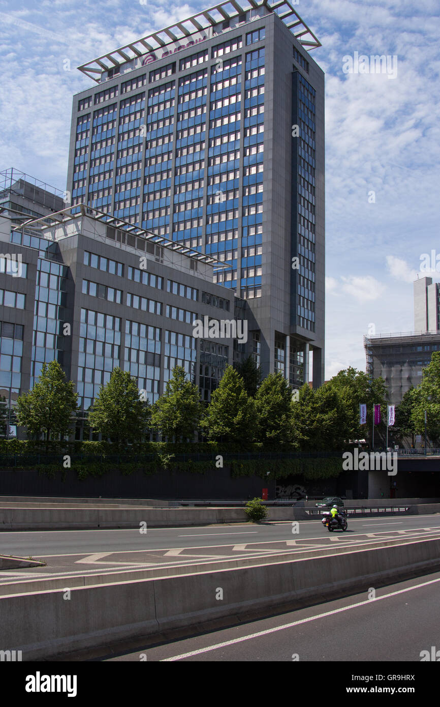 Bâtiment Evonik Essen Banque D'Images