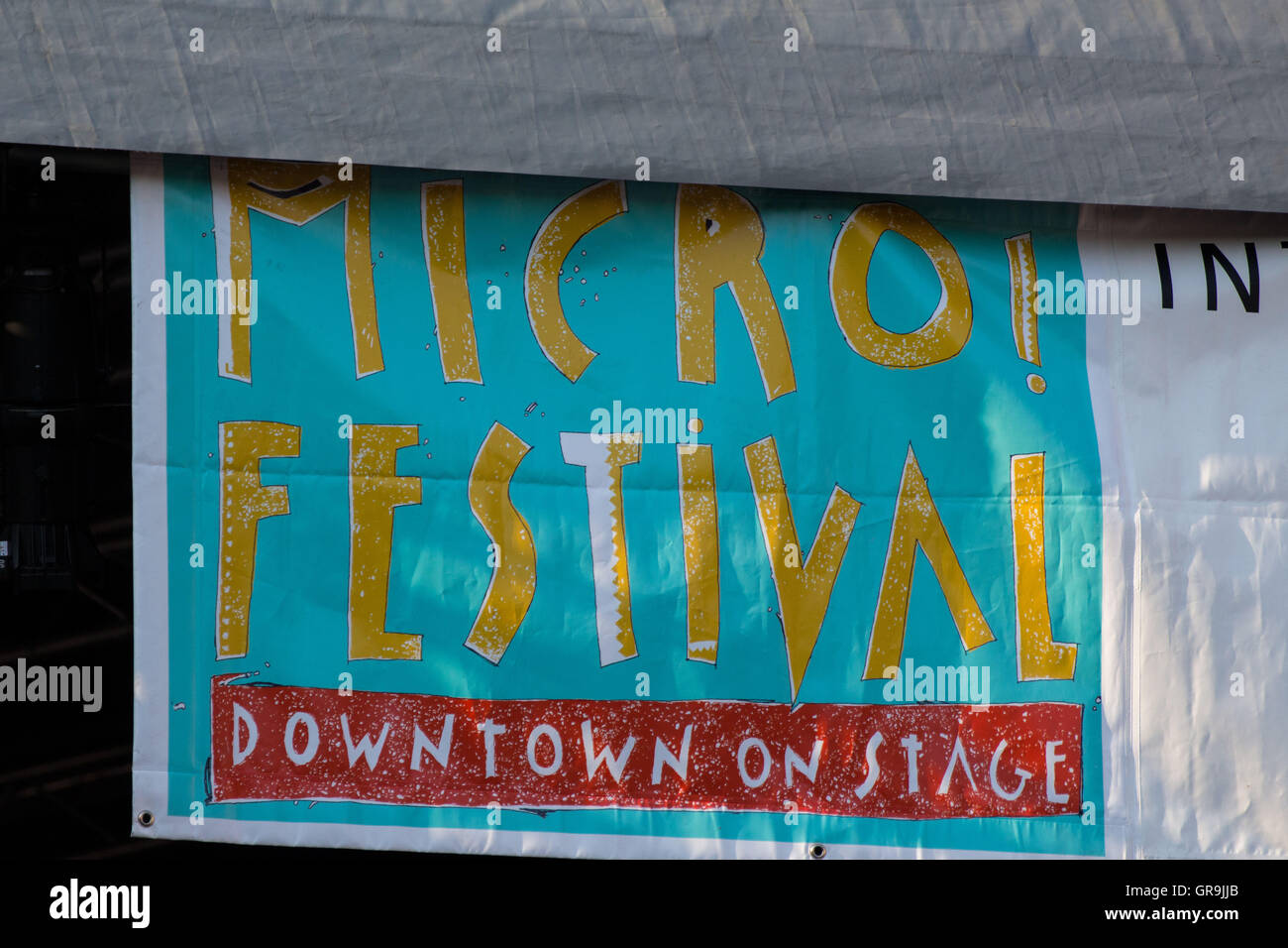 Festival Micro Dortmund Banque D'Images