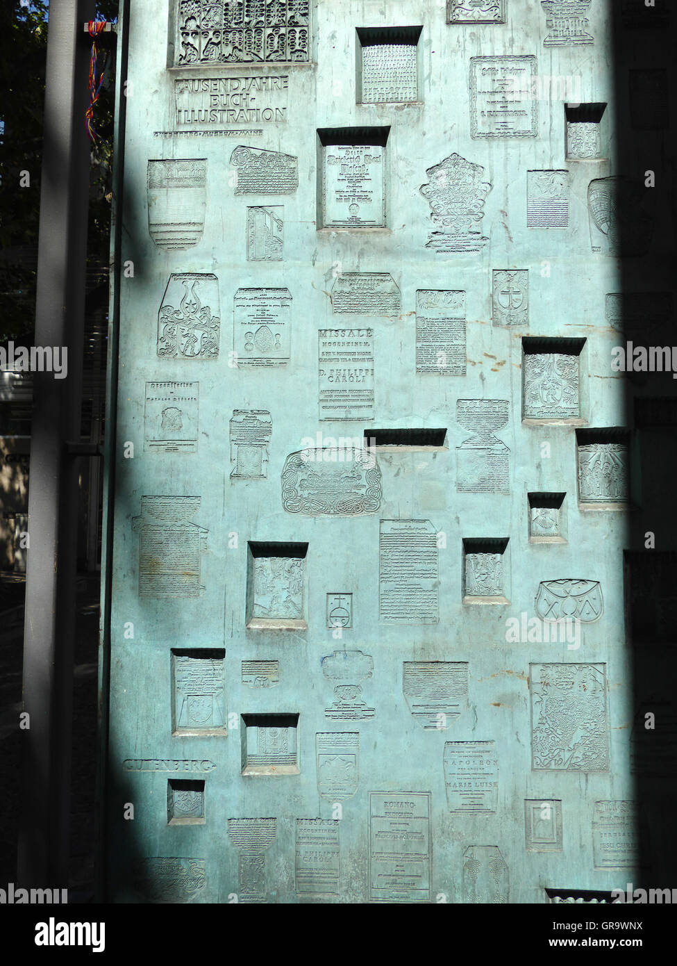 Musée Gutenberg Mayence Rhénanie-palatinat Rhénanie-palatinat Allemagne Europe Banque D'Images