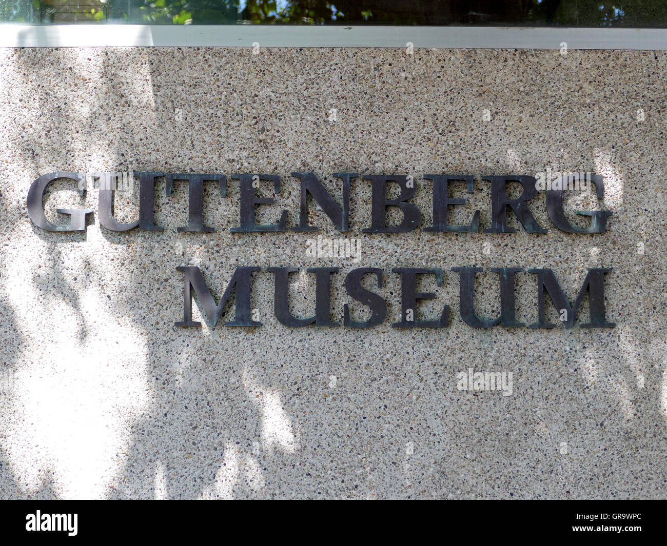 Musée Gutenberg Mayence Rhénanie-palatinat Rhénanie-palatinat Allemagne Europe Banque D'Images