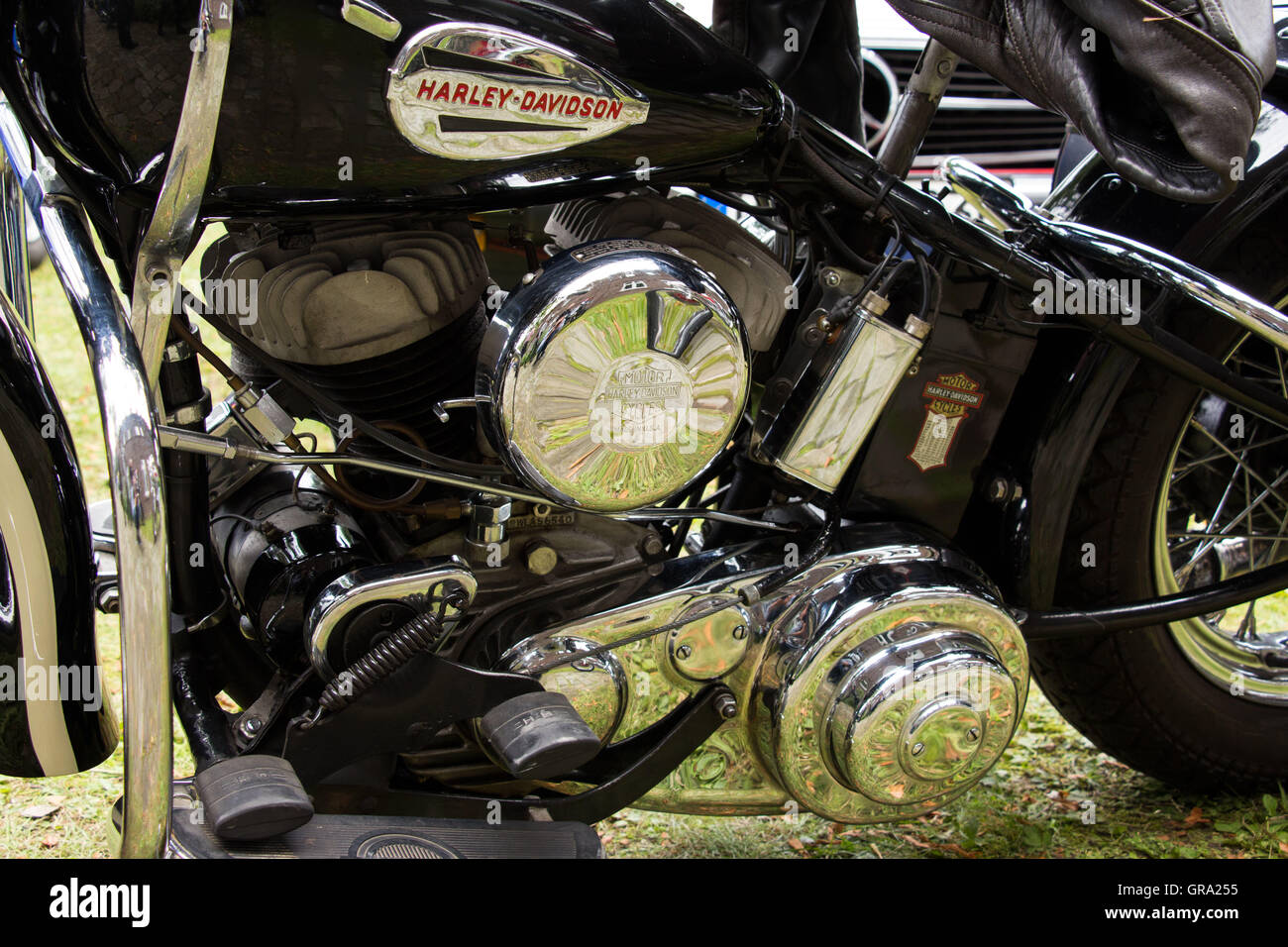 Harley davidson oldtimer Banque de photographies et d’images à haute ...