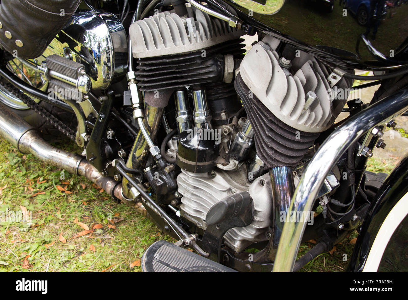 Harley davidson oldtimer Banque de photographies et d’images à haute ...