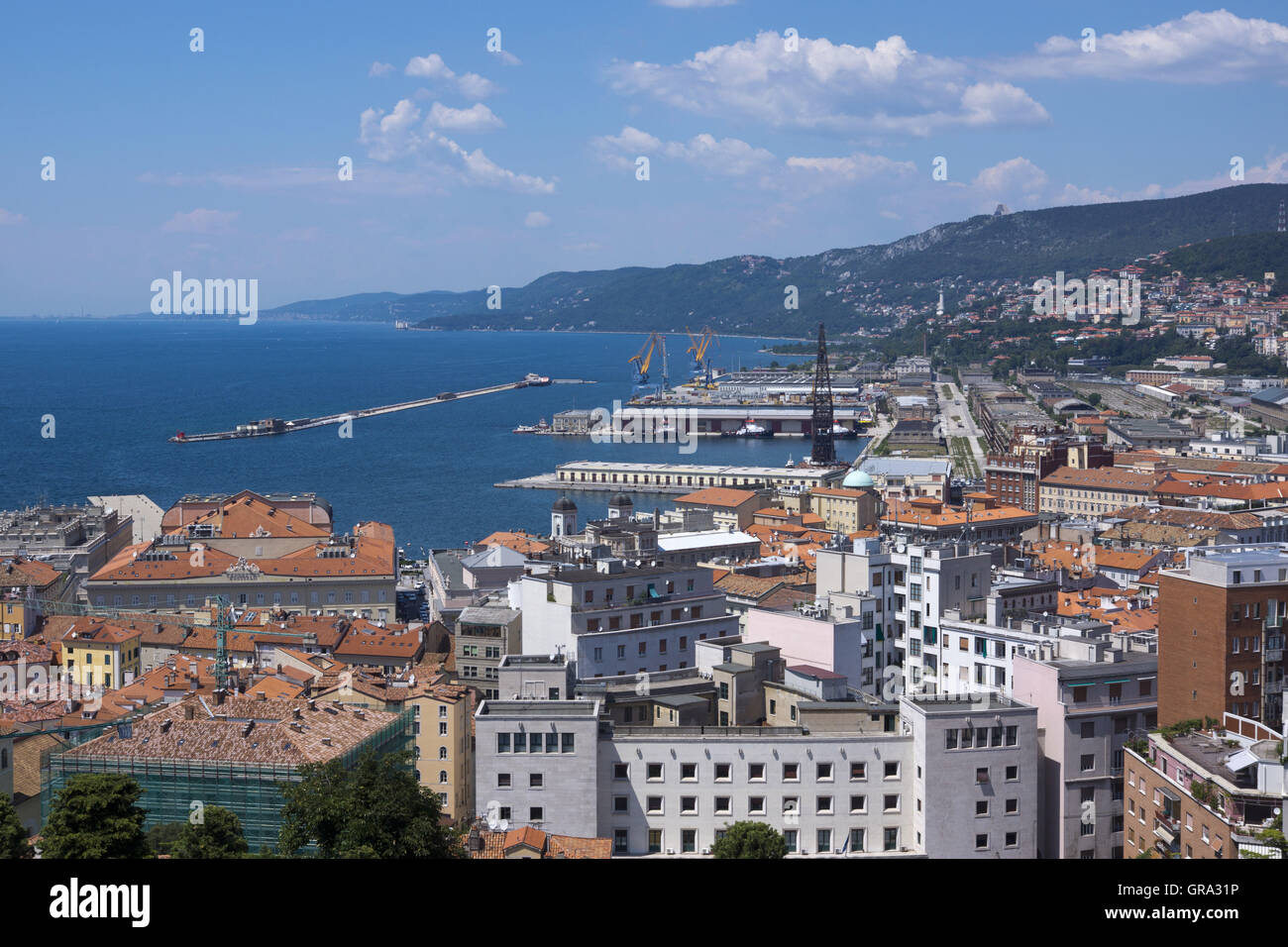 Trieste, Frioul-Vénétie Julienne, Italie, Europe Banque D'Images
