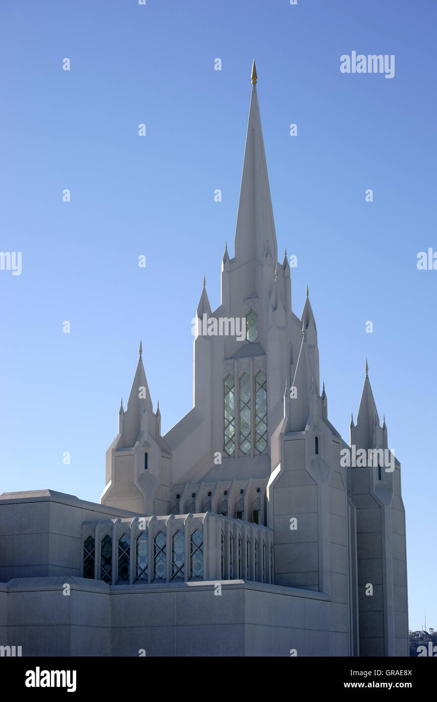 San Diego Californie Temple Banque D'Images