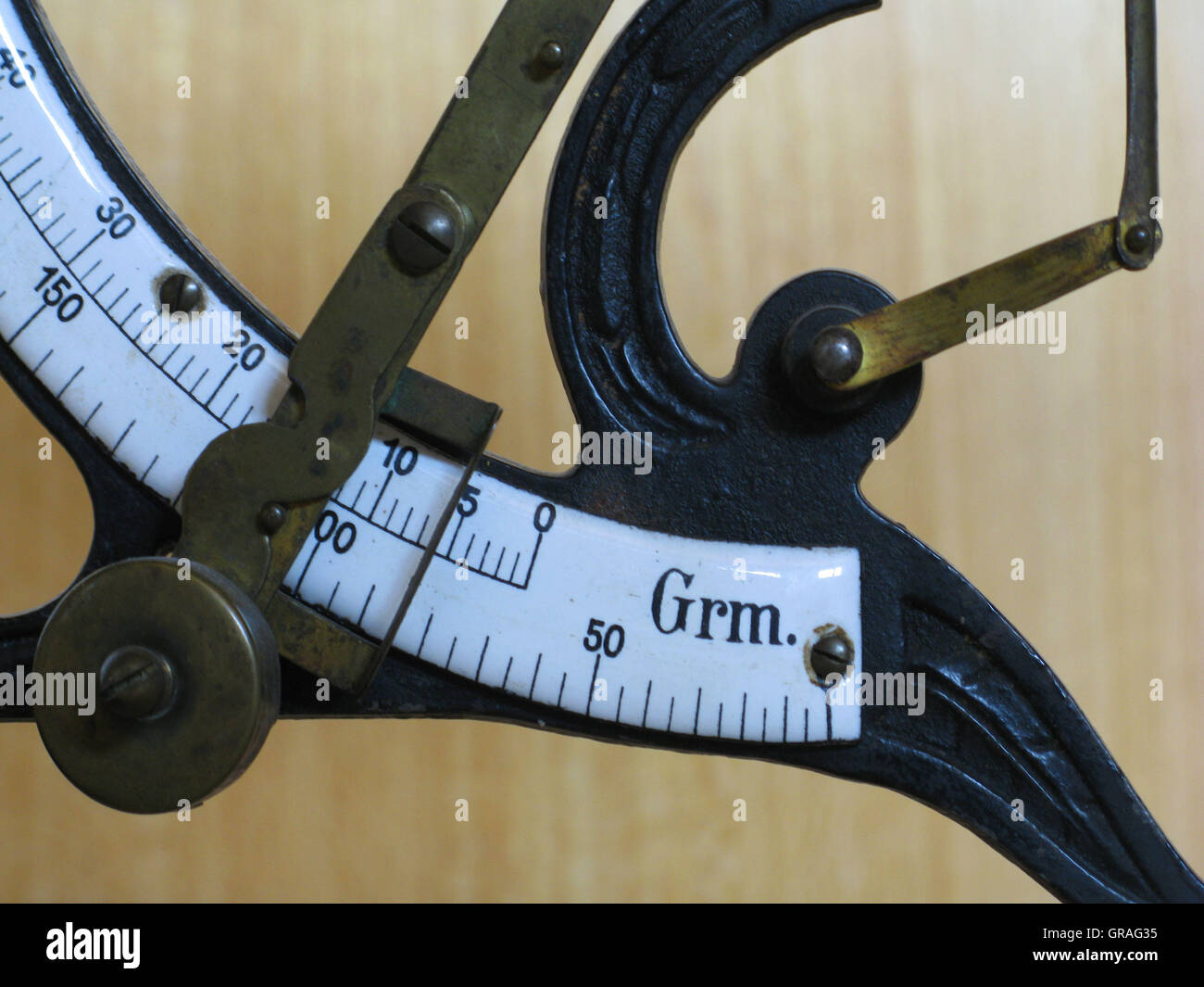 Échelle de lettre Banque D'Images