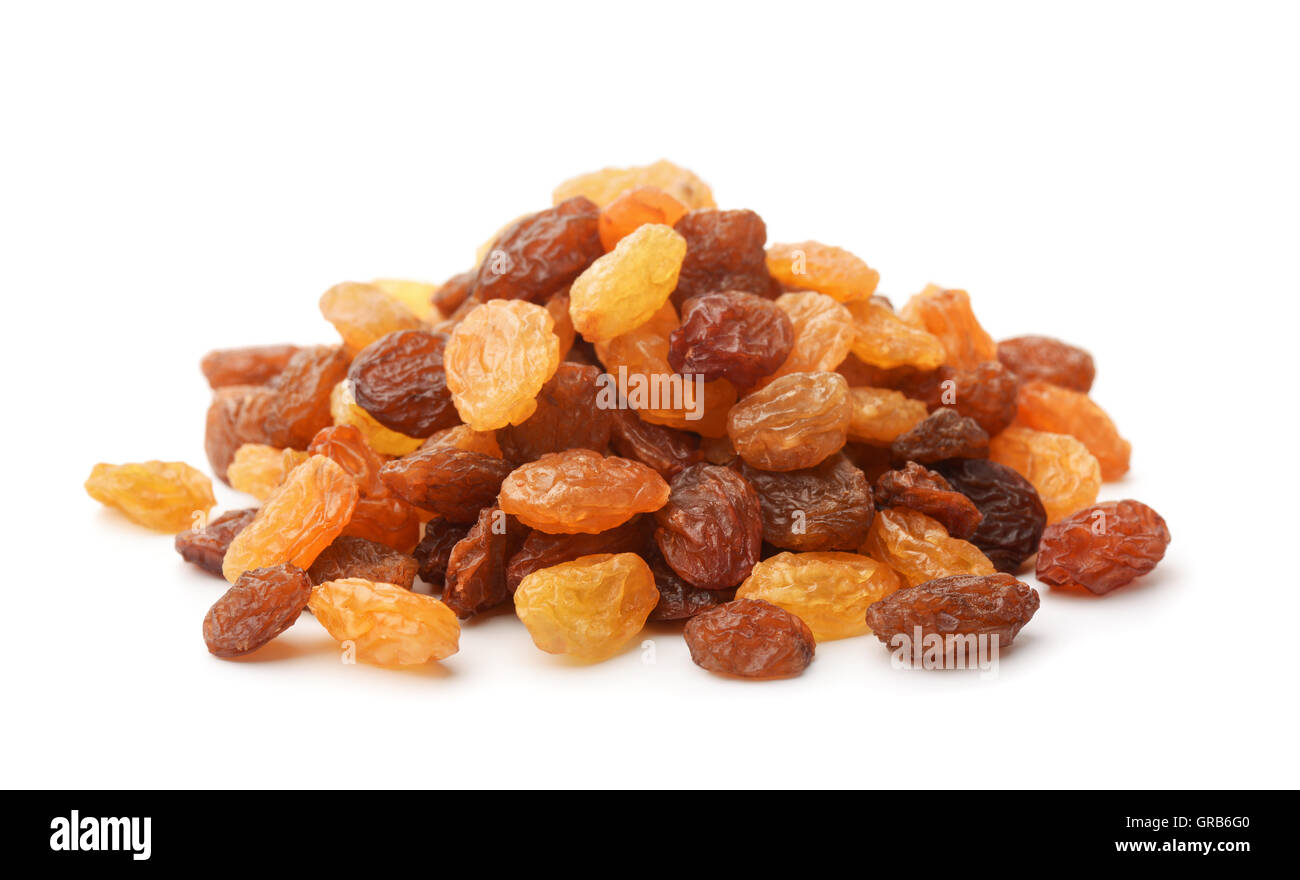 Tas de raisins mixtes isolated on white Banque D'Images