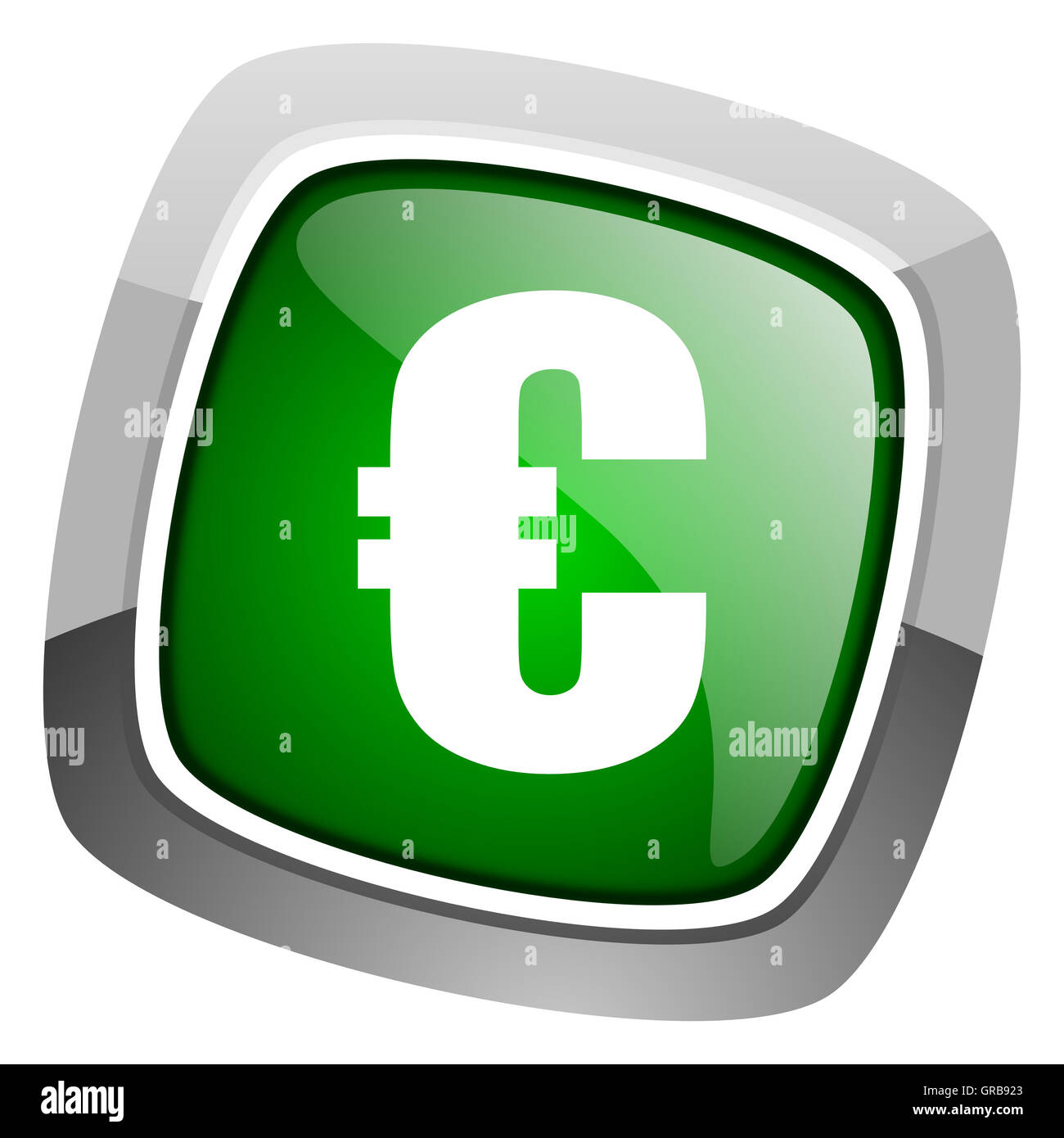 icône de l’euro Banque D'Images