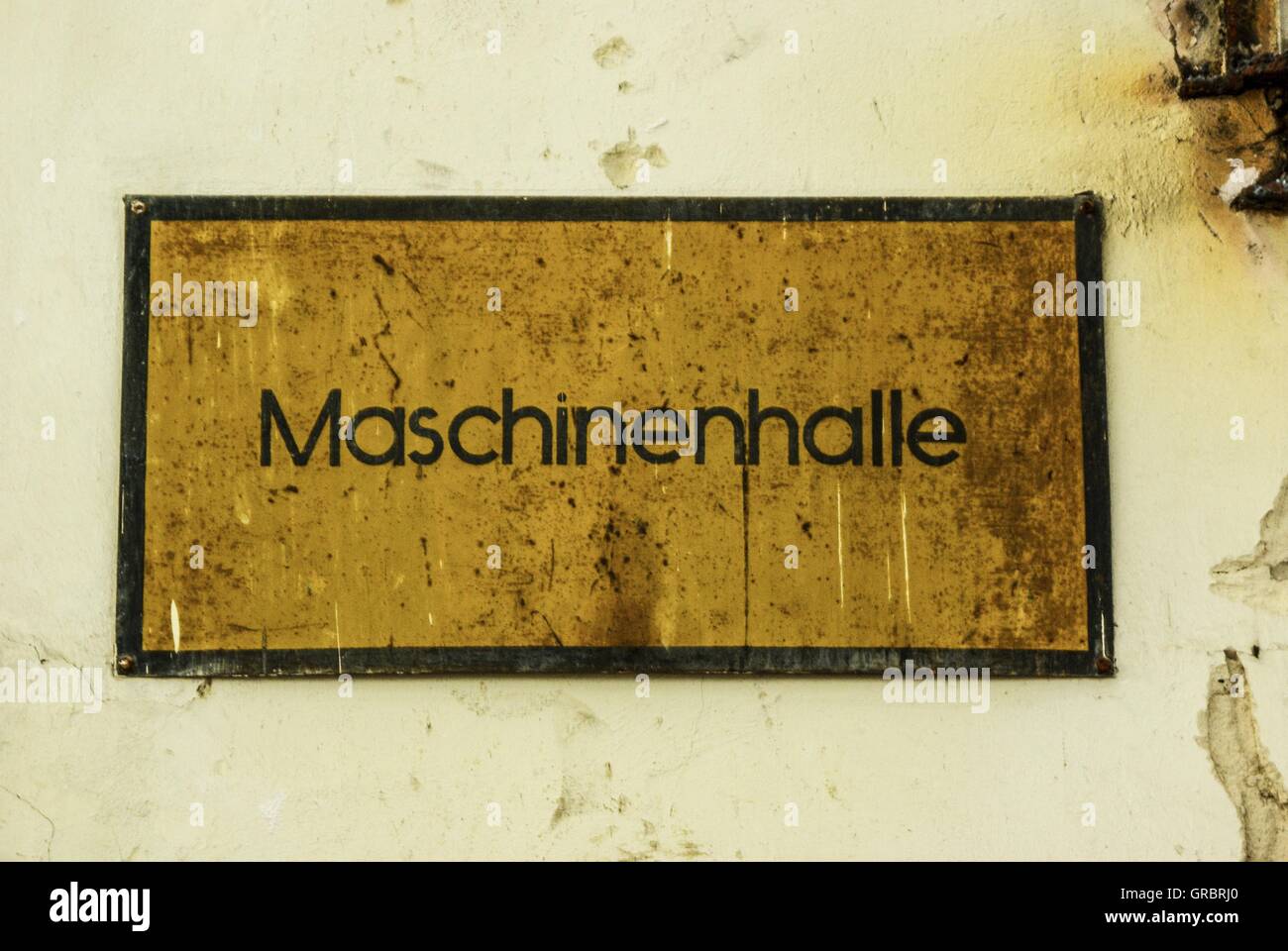 Les friches industrielles, des ruines Banque D'Images