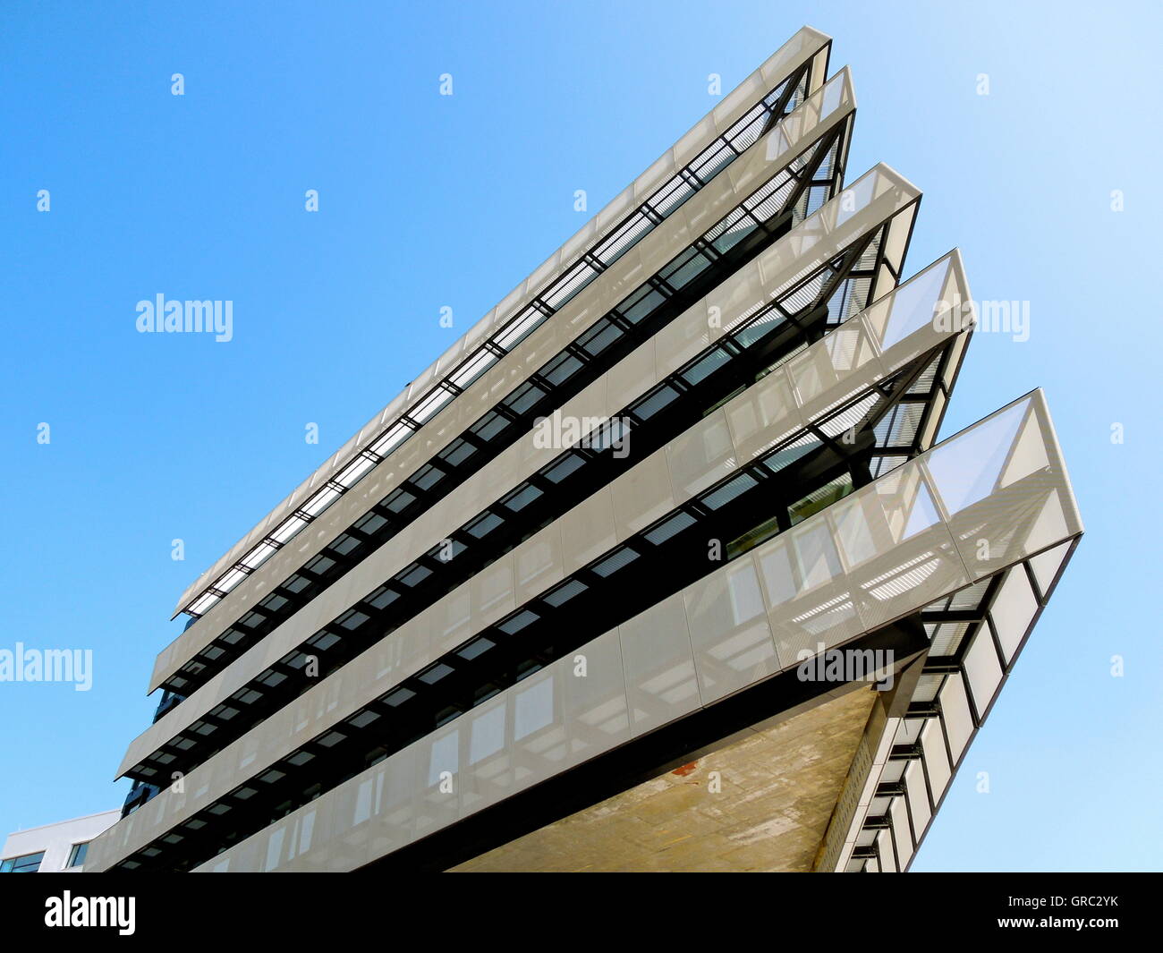 L'architecture postmoderne à Hambourg, Hafencity Banque D'Images