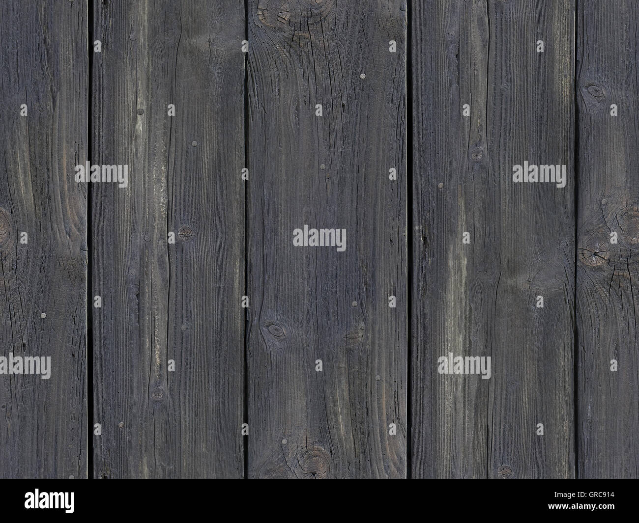 Planche en bois patiné noir motif de fond transparente porte Banque D'Images