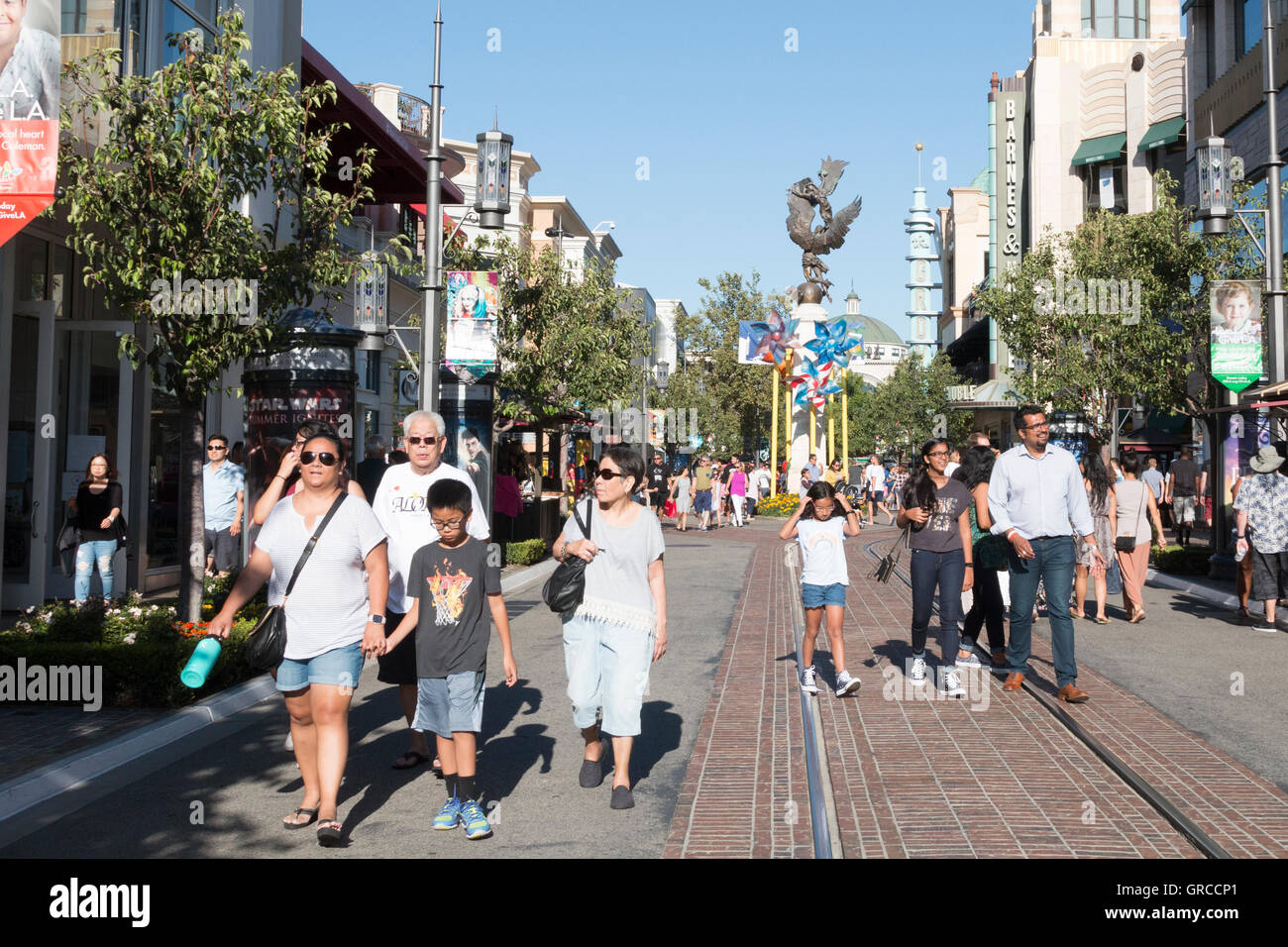 Le Grove, Los Angeles Banque D'Images