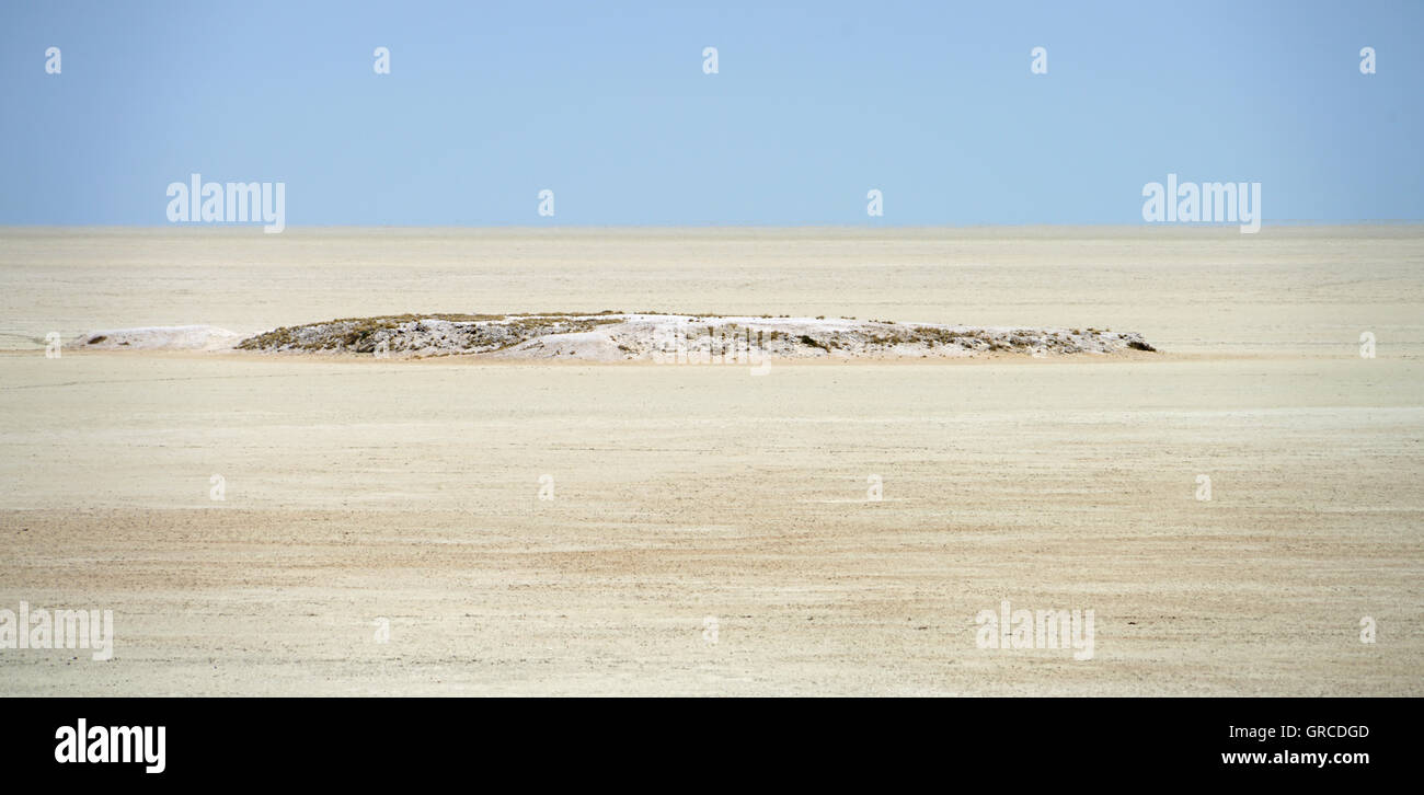 La sécheresse dans d'Etosha, Namibie Banque D'Images