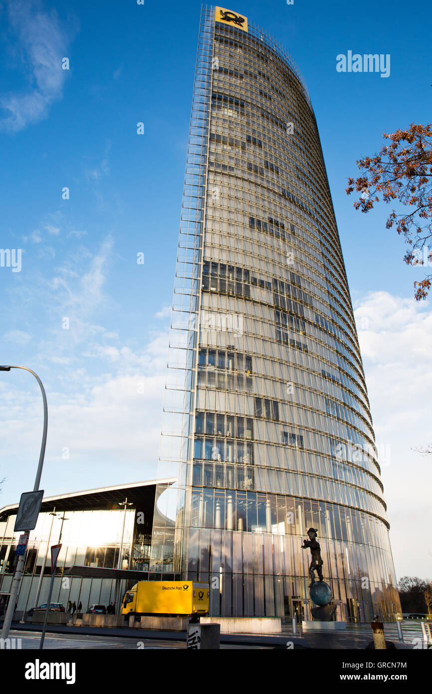 La tour de la poste à Bonn Banque D'Images