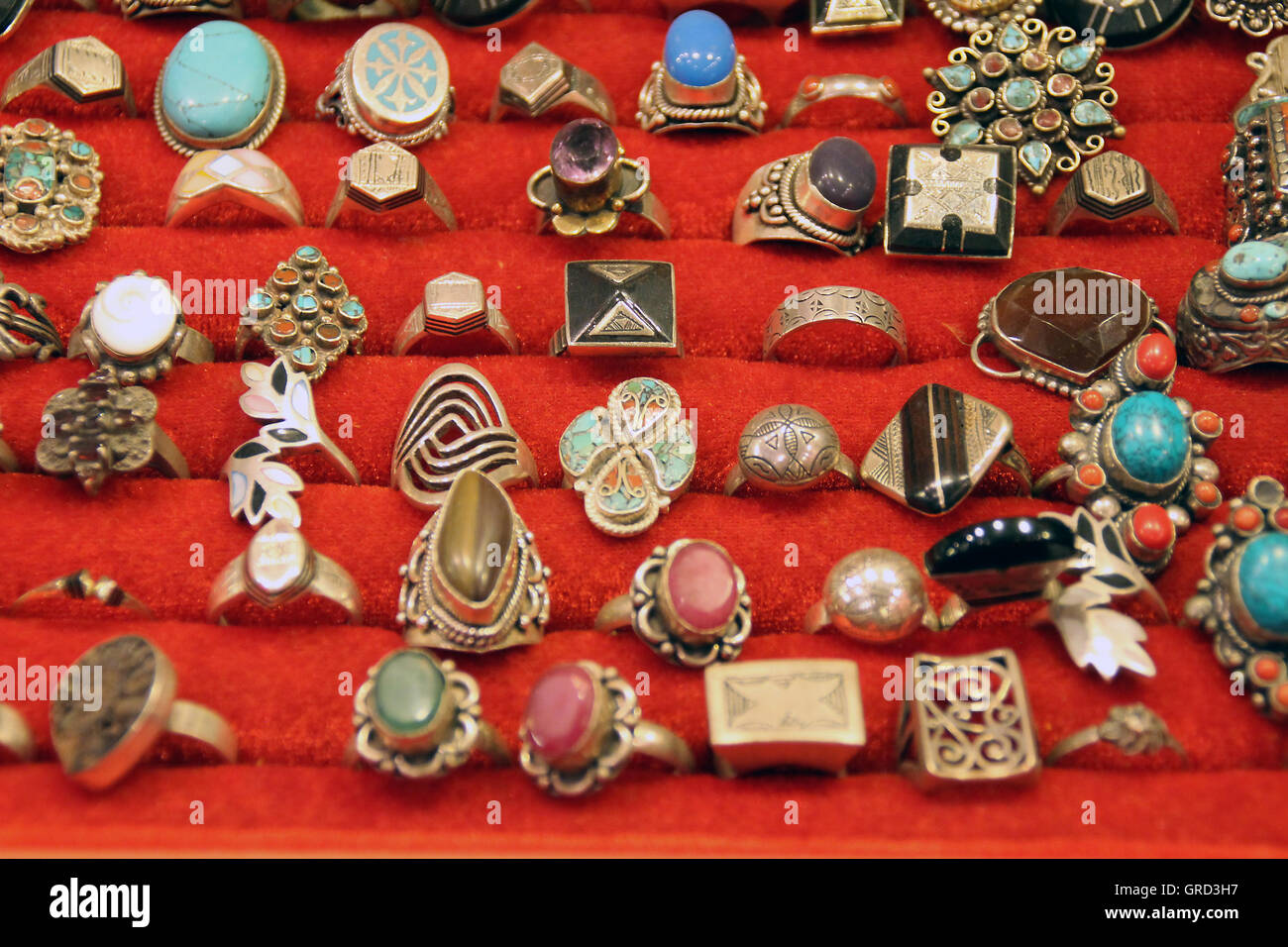 Les bijoux chez Maroc Photo Stock - Alamy
