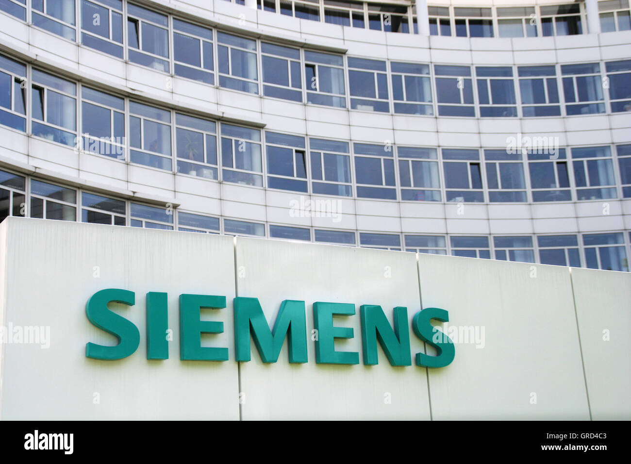 Logo de la technologie Siemens Entreprise Banque D'Images