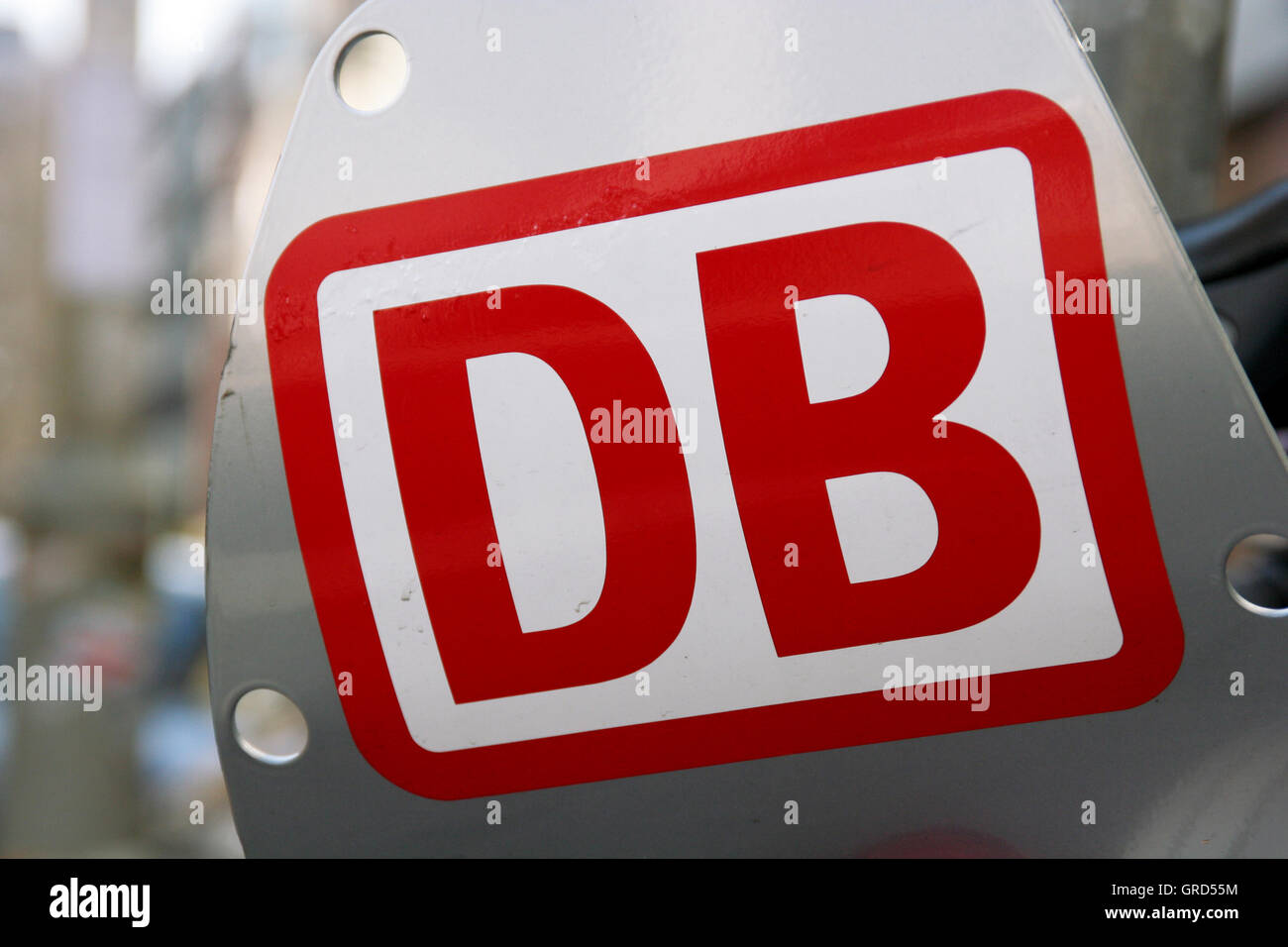 Chemin de Fer allemand Logo Banque D'Images
