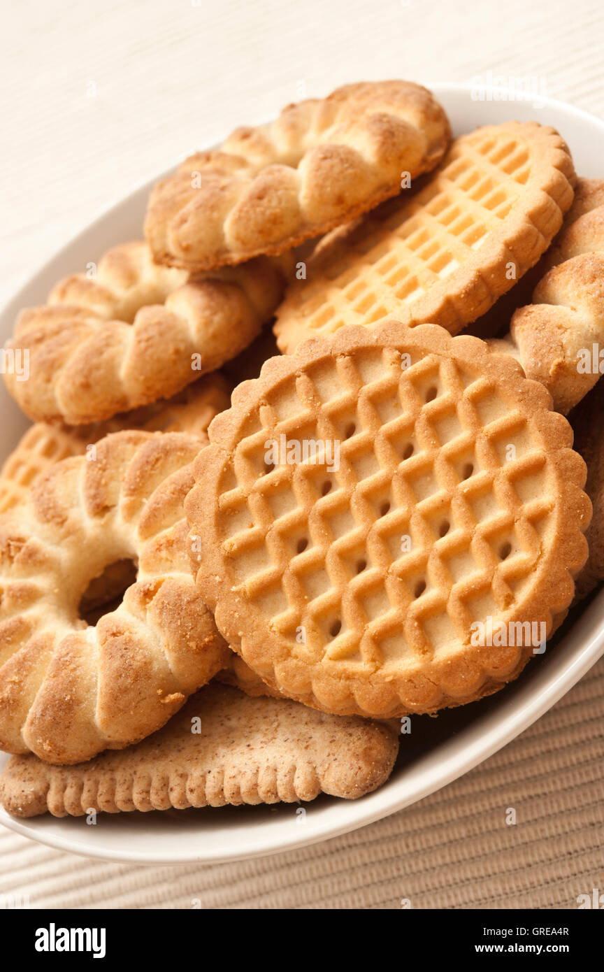 biscuits à levure chimique Banque D'Images