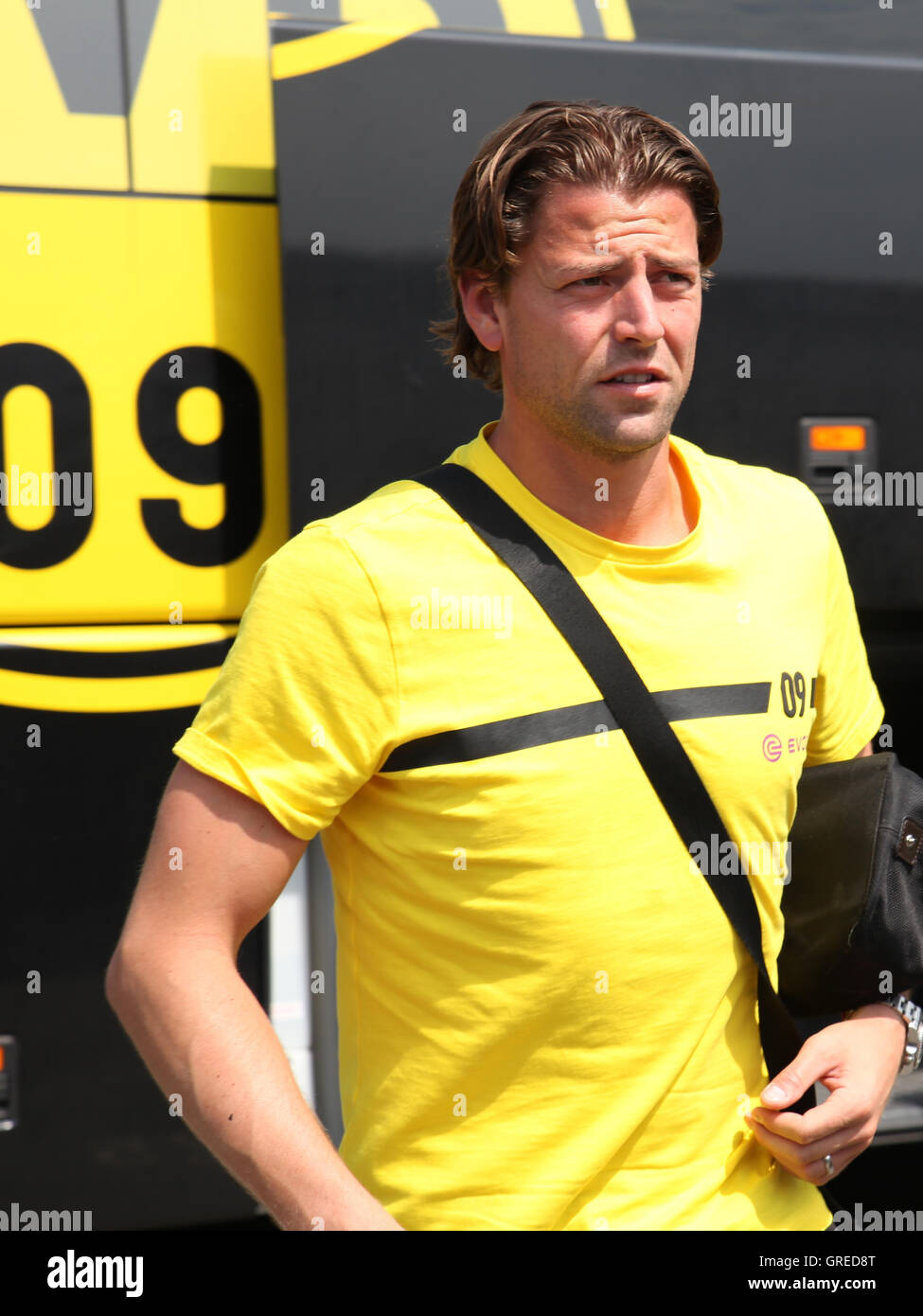 Gardien de Roman Weidenfeller Borussia Dortmund Banque D'Images