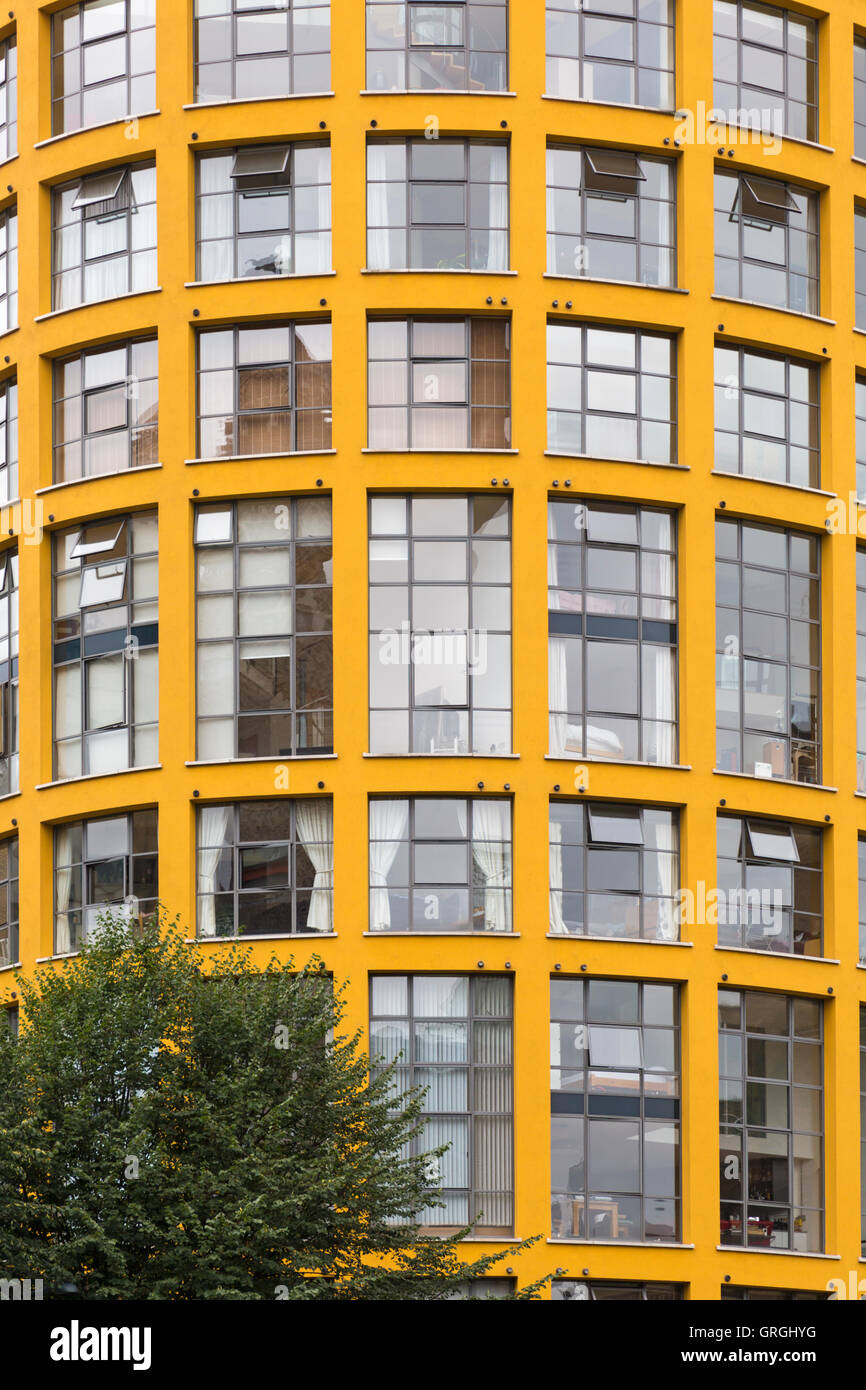 Appartements à Bankside Lofts, Souhtbank, Londres, Royaume-Uni en septembre Banque D'Images