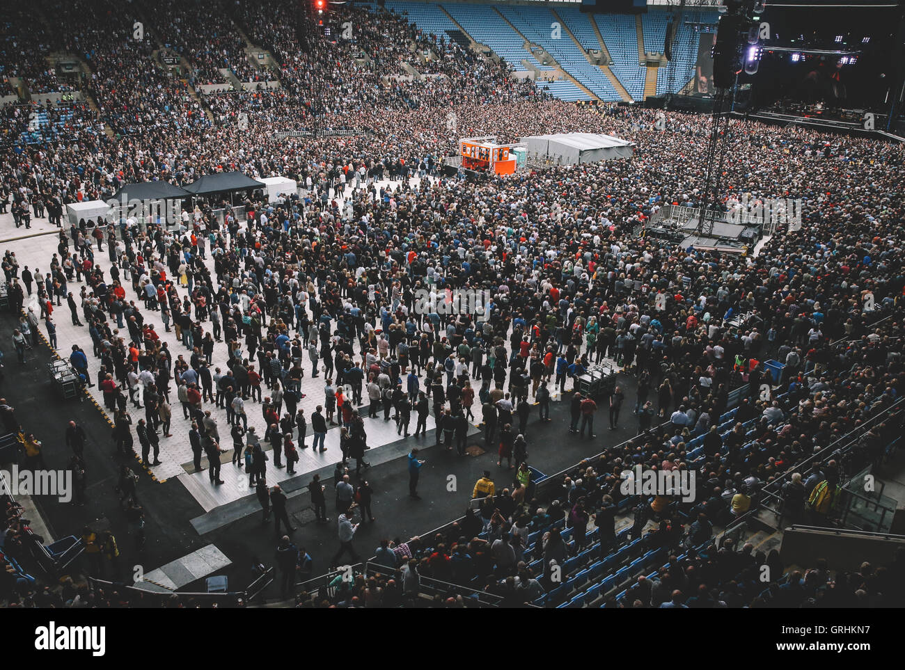 Bruce Springsteen joue au concert MTV à la Ricoh Arena de Coventry Banque D'Images