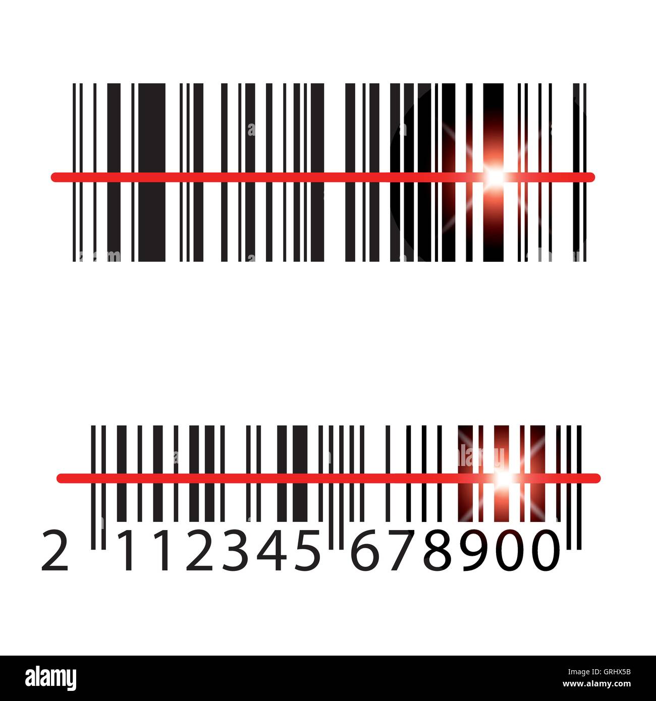 Barcode Label vector icône Illustration de Vecteur
