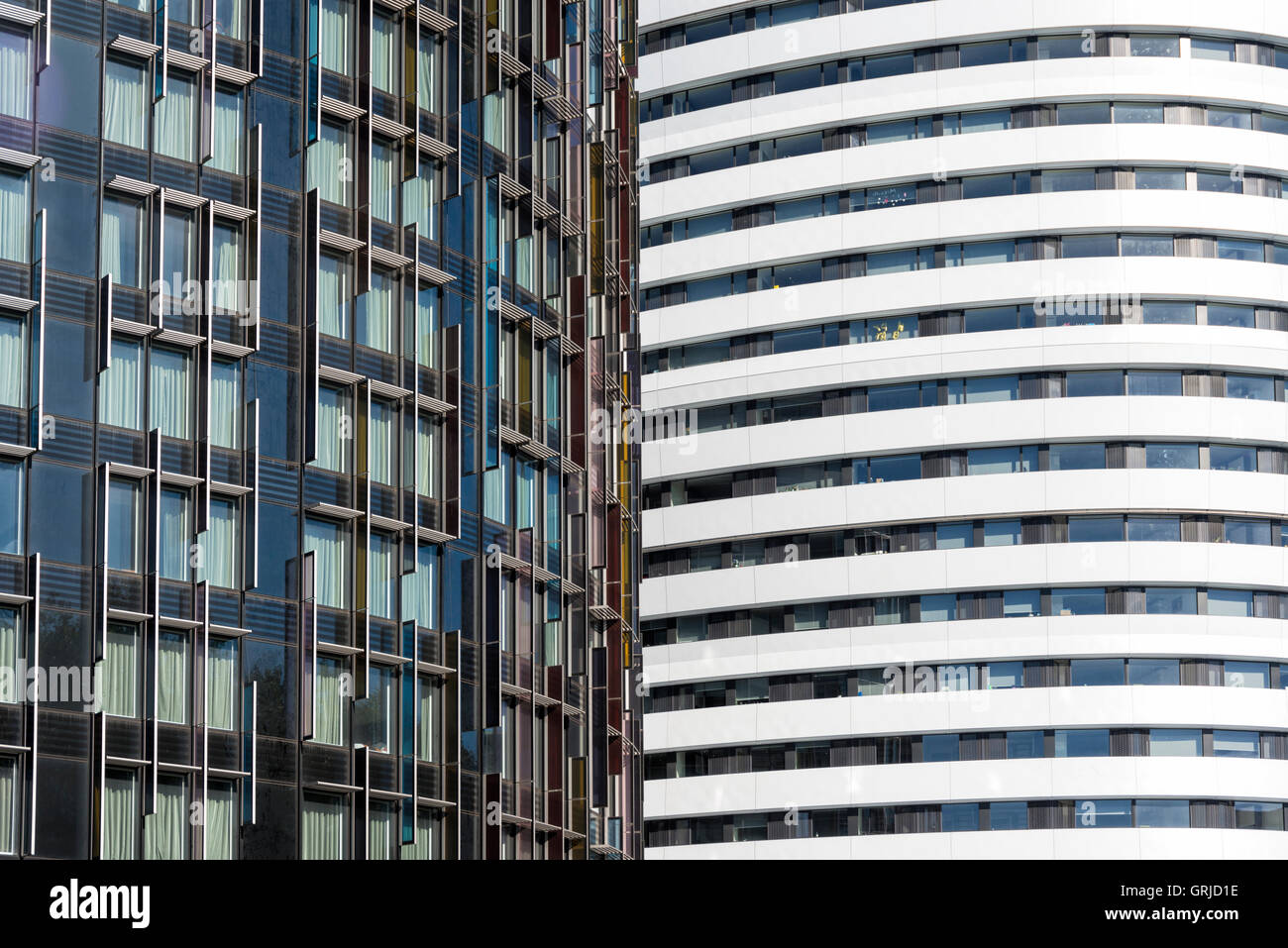 L'architecture moderne à Londres UK Banque D'Images