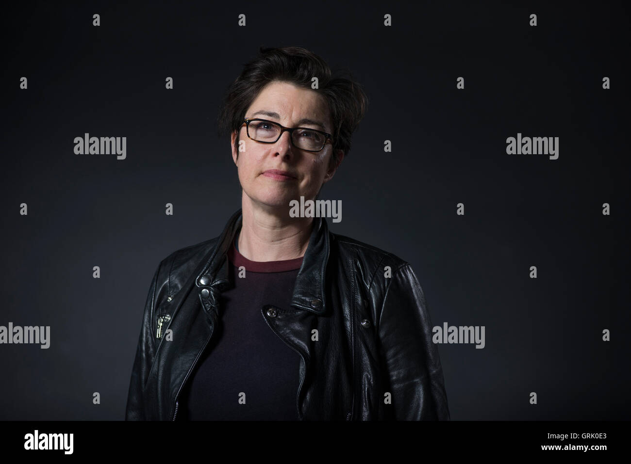 Le comédien anglais, communicateur, actrice et écrivain Sue Perkins. Banque D'Images