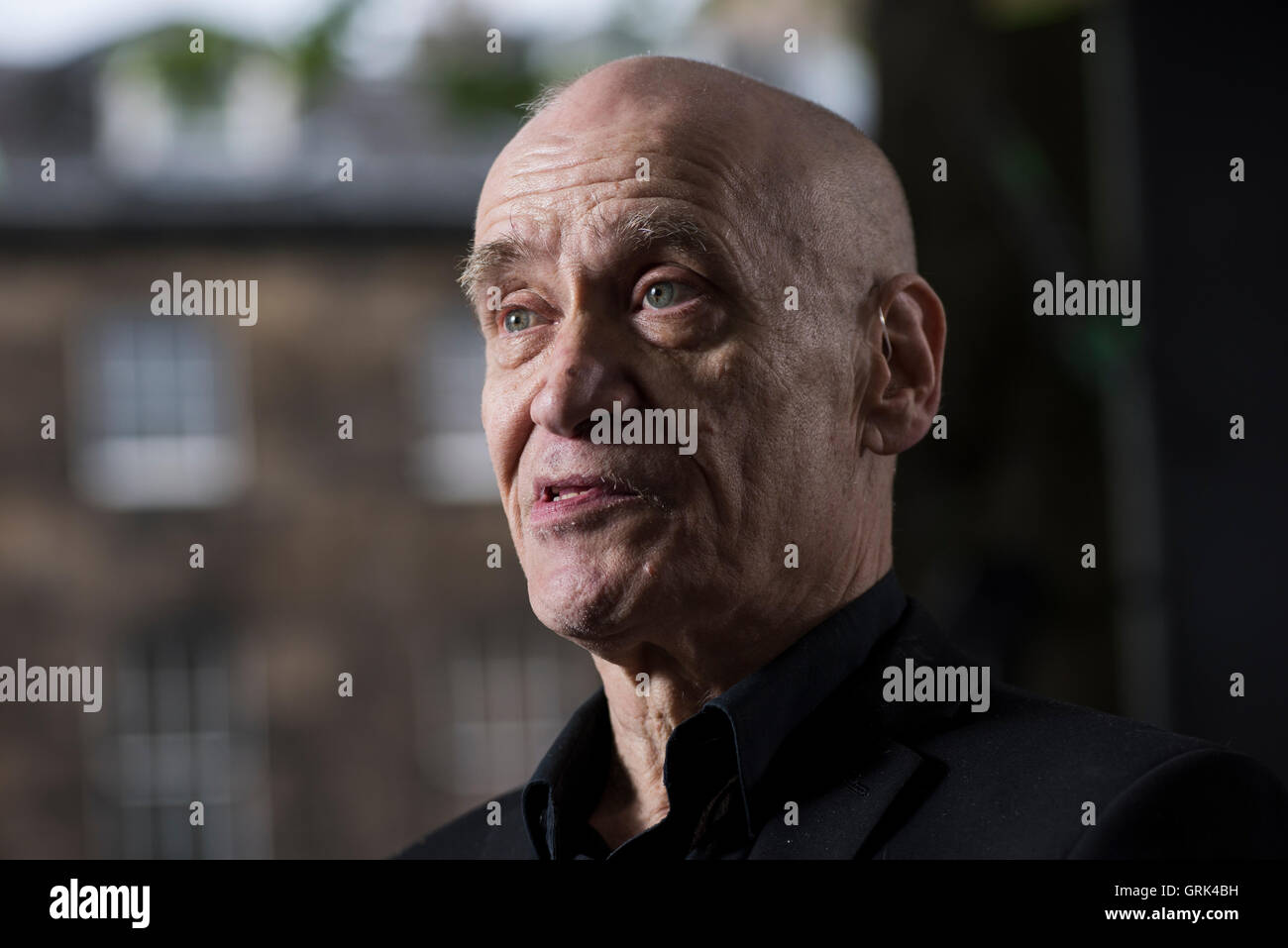 Chanteur, guitariste, auteur-compositeur et acteur Wilko Johnson. Banque D'Images