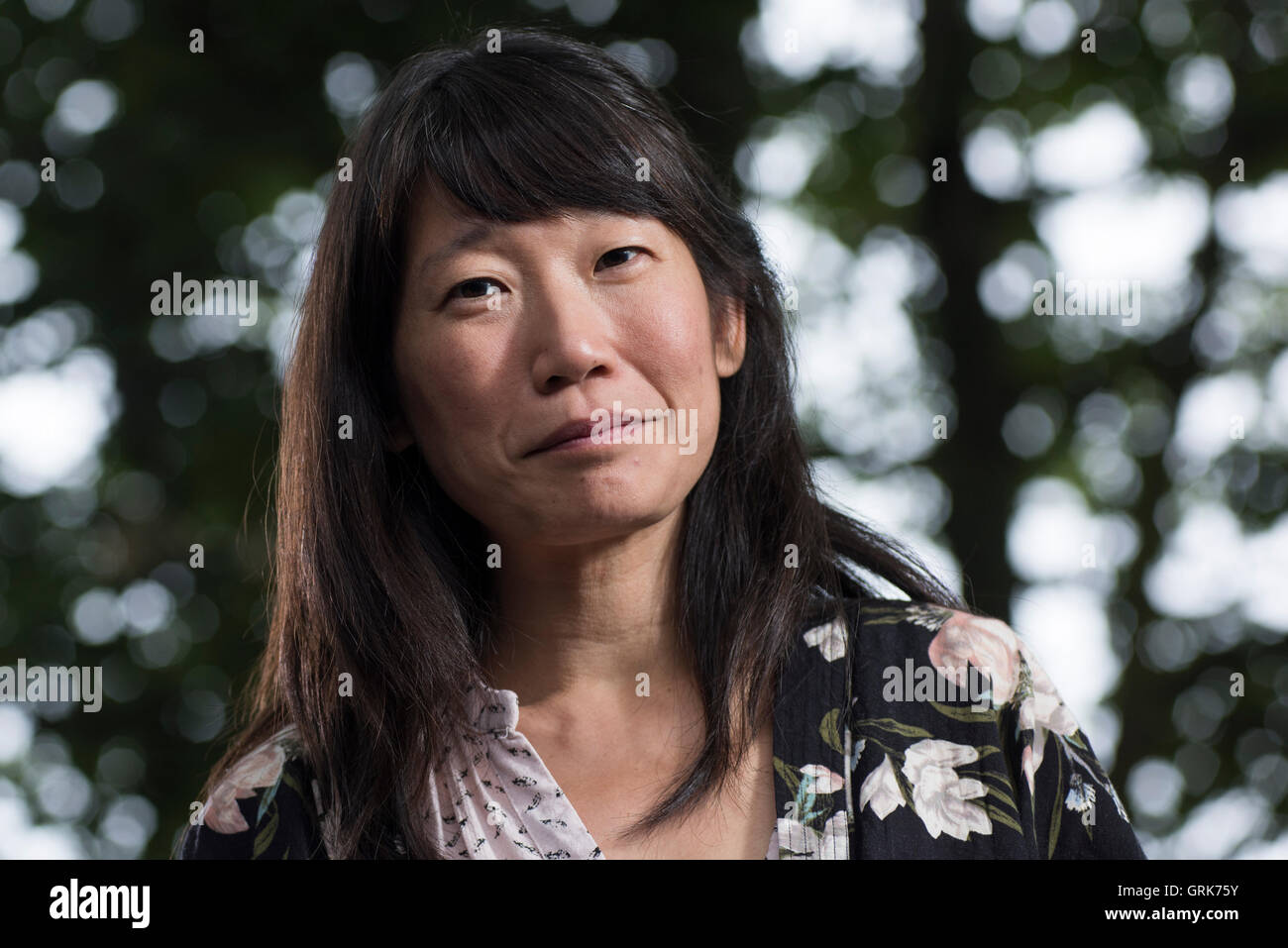 Acteur et romancier Madeleine Thien. Banque D'Images