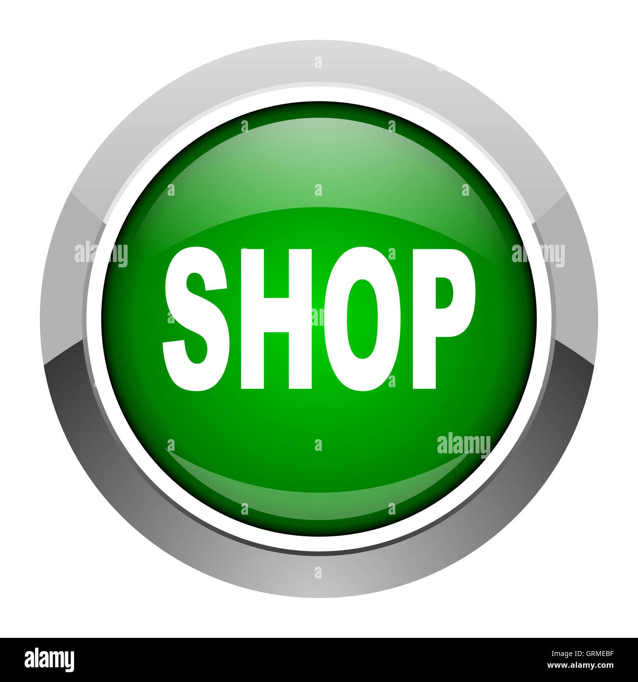 icône de la boutique Banque D'Images