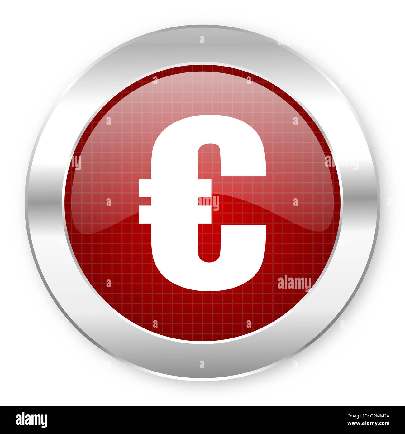 icône de l’euro Banque D'Images