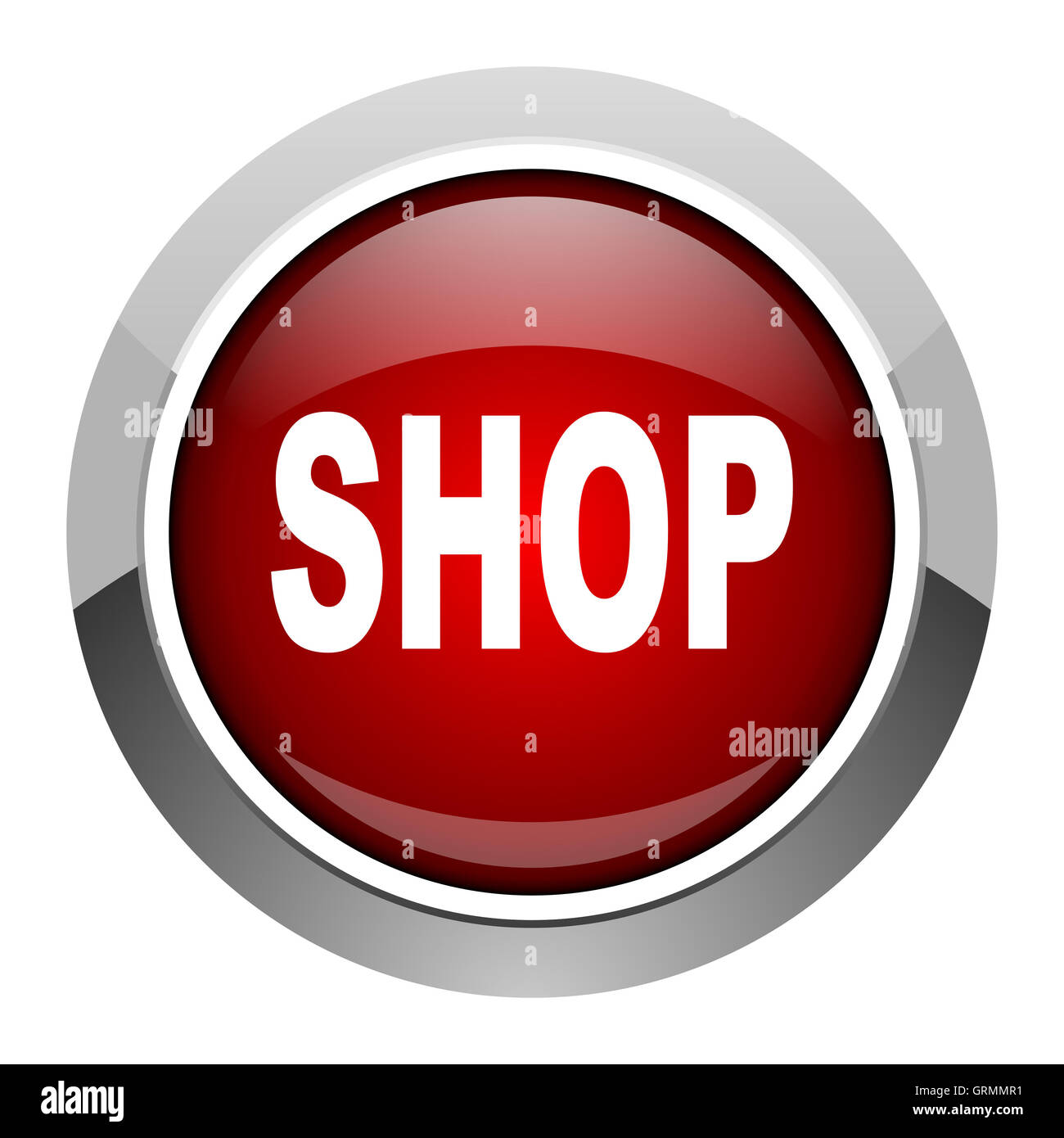 icône de la boutique Banque D'Images