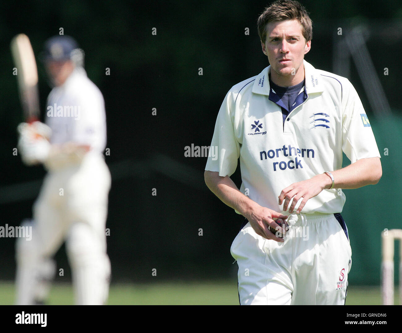 La CCC Essex 2e XI vs Middlesex CCC 2e XI à Bishops Stortford Cricket Club Banque D'Images