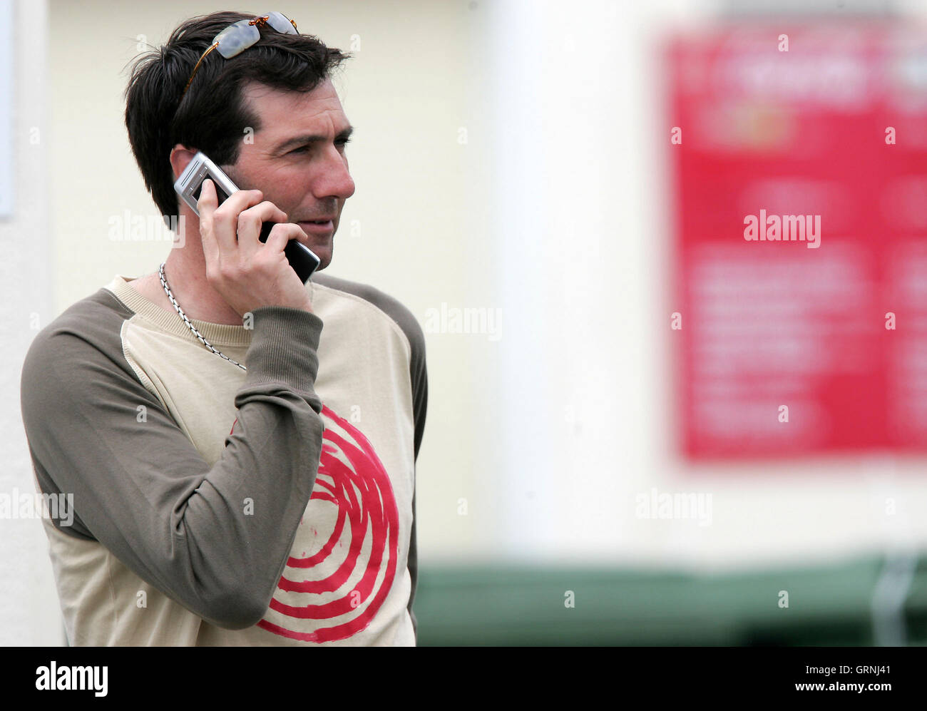 Ronnie Irani, capitaine de la CCC d'Essex, après avoir annoncé sa décision de cesser de cricket de première classe à la fin de l'été - Essex LA CCC vs Northamptonshire CCC - LV County Championship au Ford County Ground, Chelmsford, Essex - 06/06/07 Banque D'Images