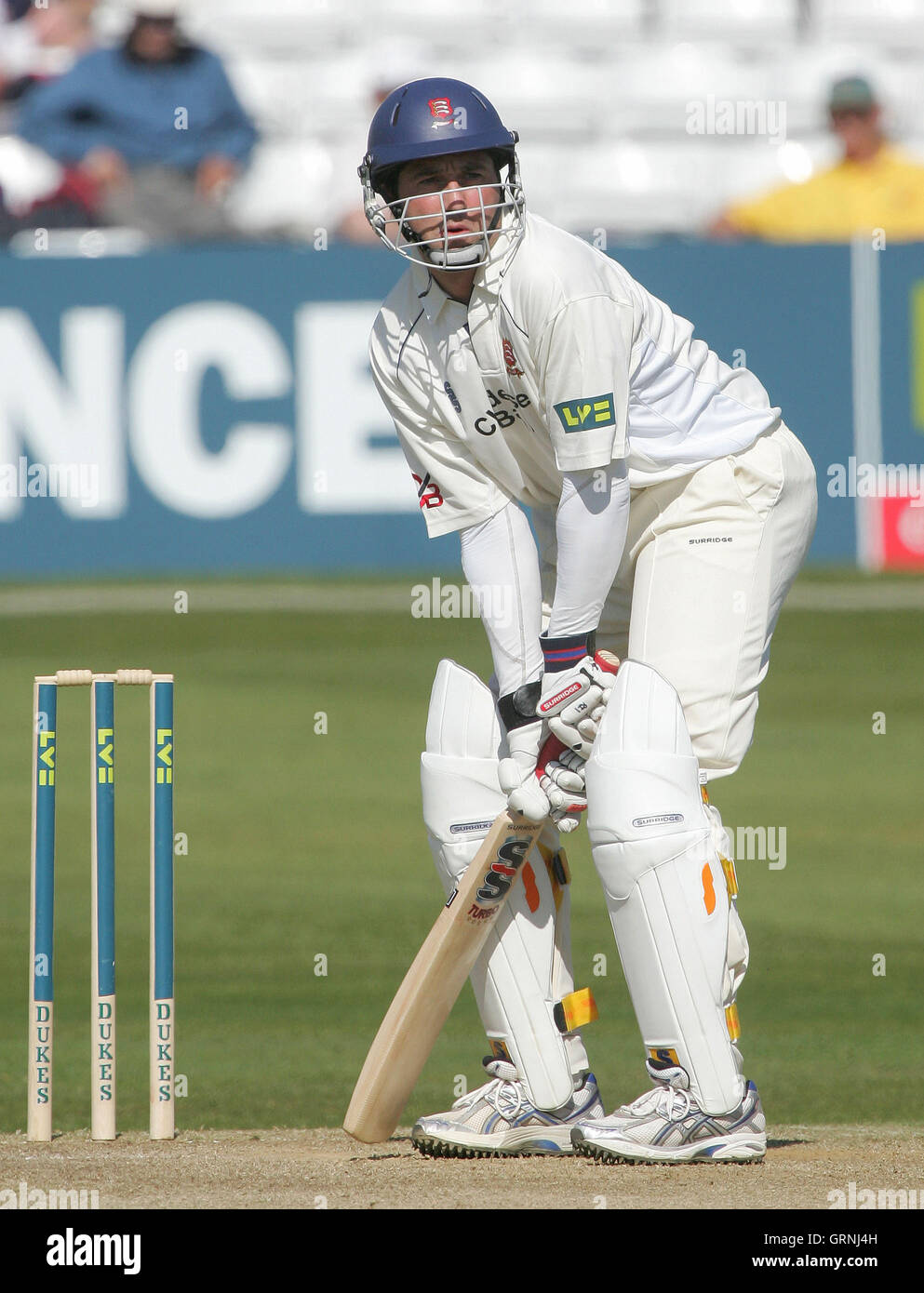 Ronnie Irani - Capitaine Essex County Cricket Club - 19/04/07 Banque D'Images