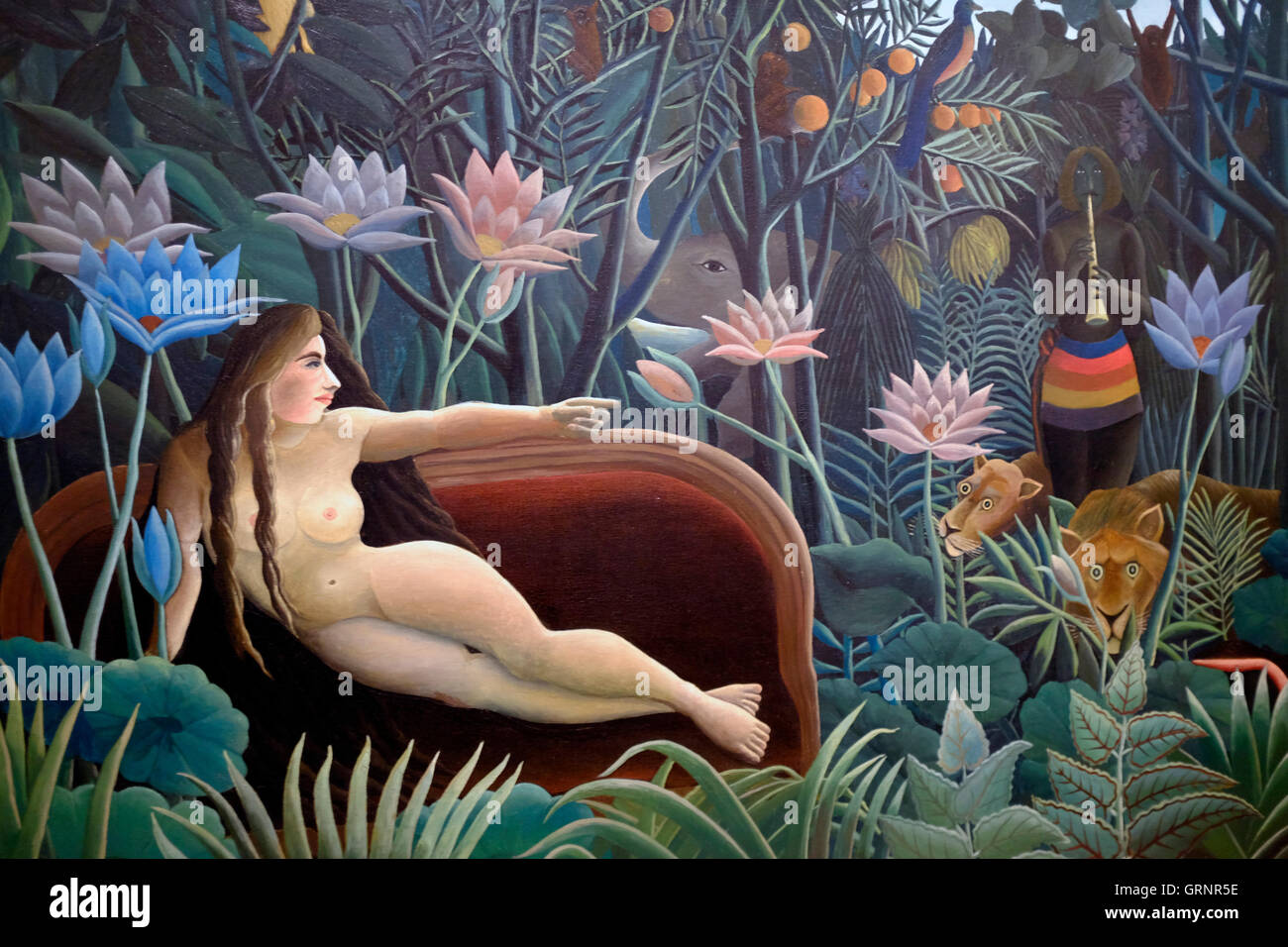 Le rêve par Marcel Duchamp au Musée d'Art Moderne MoMA aka. New York City.USA Banque D'Images