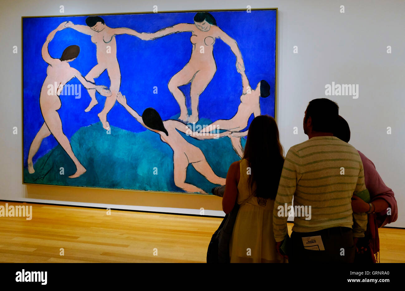 1 La danse de Henri Matisse exposé au Musée d'Art Moderne de New York City, USA Banque D'Images