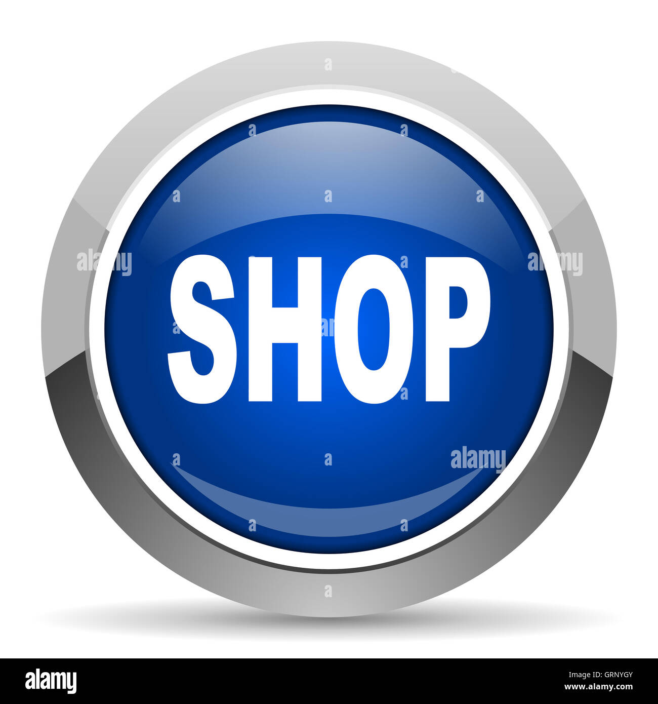 icône de la boutique Banque D'Images