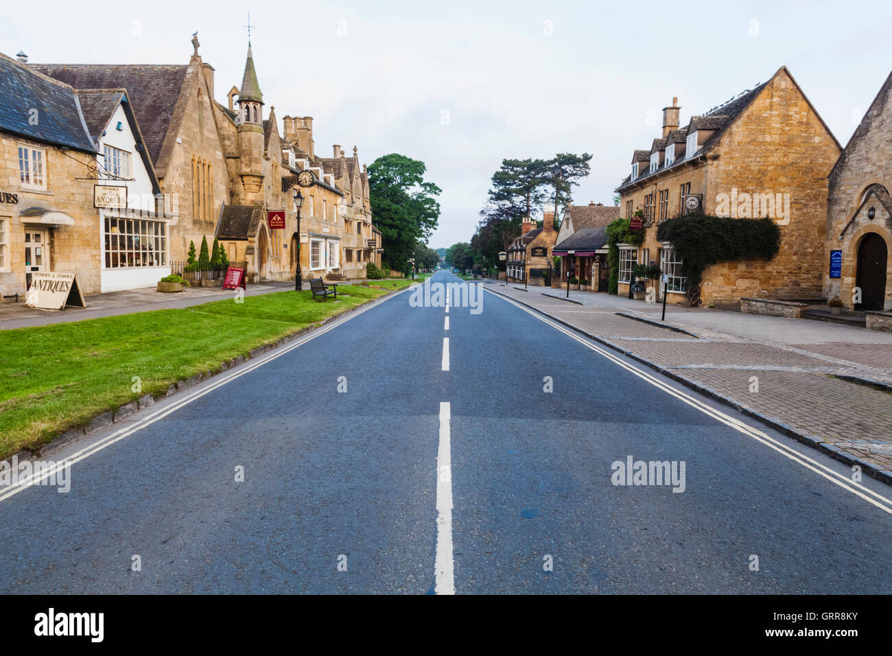 L'Angleterre, Worcestershire, Cotswolds, Broadway Banque D'Images