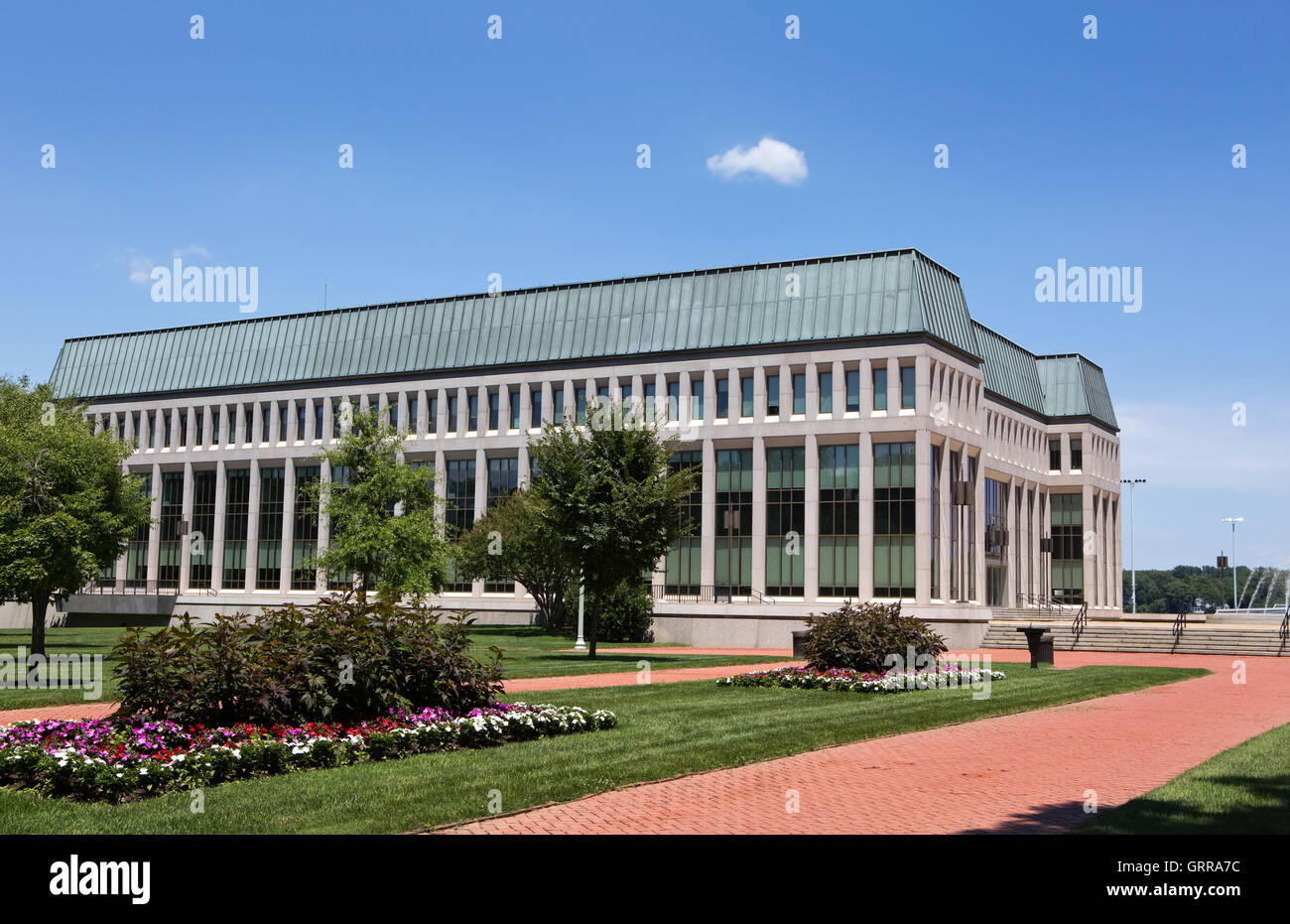 La chimie et l'informatique de l'United States Naval Academy à Annapolis (Maryland) pour la formation des officiers de l'US Nav Banque D'Images