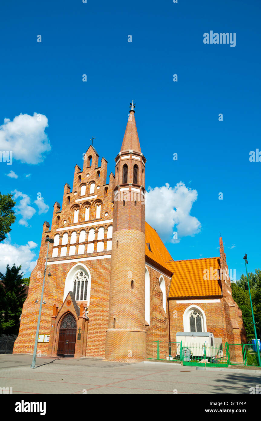 Garnizonowy Kościół pw. Królowej NMP Pokoju, Notre Dame Reine de la paix église, Bydgoszcz, occidentale, Pologne Banque D'Images