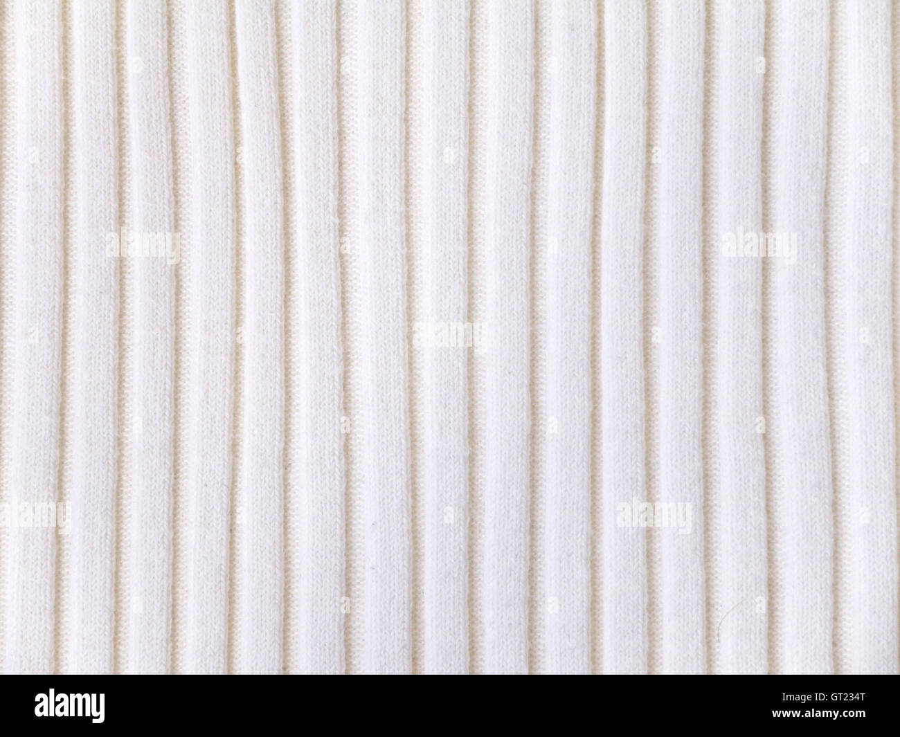 Tissu de laine en tricot côtelé ivoire Cool le temps historique Banque D'Images