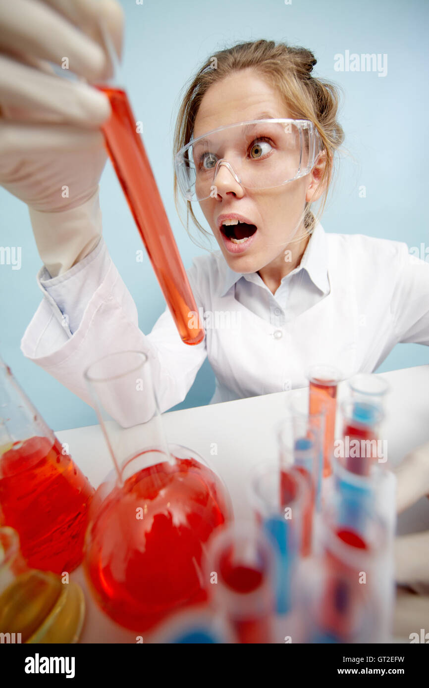 Résultat inattendu Banque D'Images