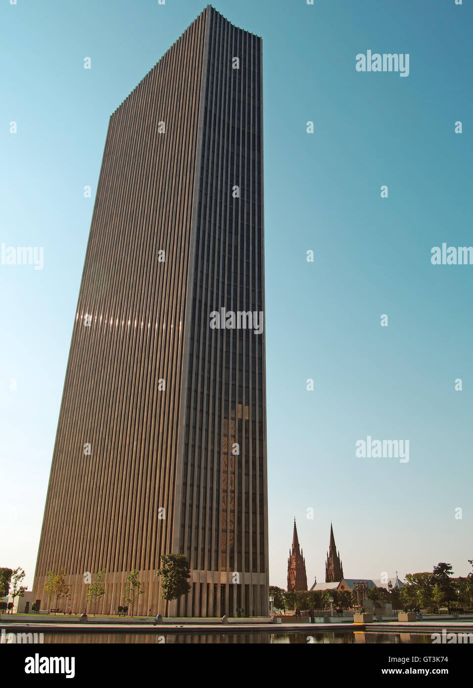 Albany, New York, USA. Septembre, 4,2016. Erastus Corning II Tower , Empire State Plaza, Albany, New York Banque D'Images