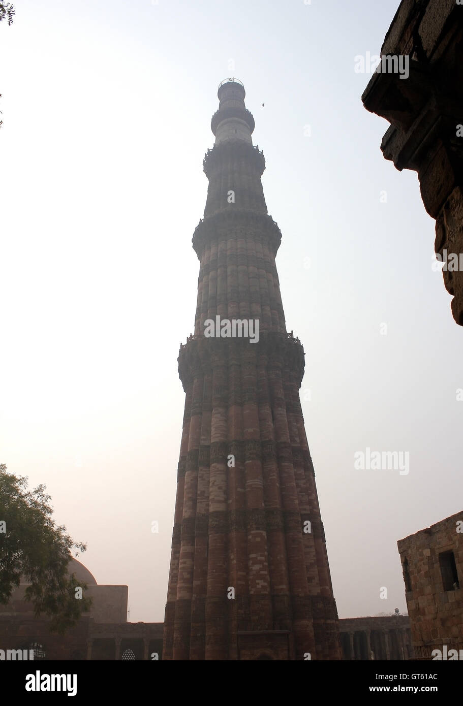 Qutub minar Banque D'Images