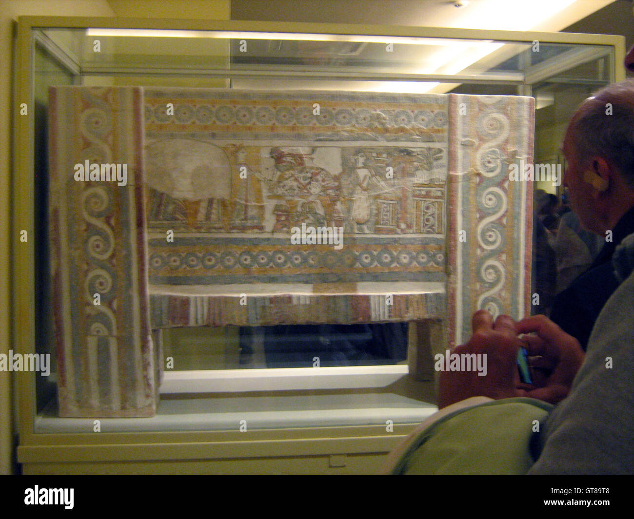 Musée Archéologique d'Héraklion, Crète Minoenne, Banque D'Images