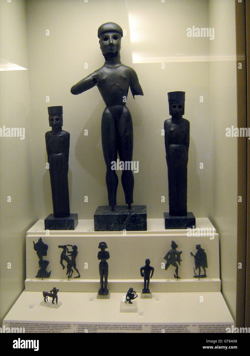 Musée Archéologique d'Héraklion, Crète Minoenne, Banque D'Images