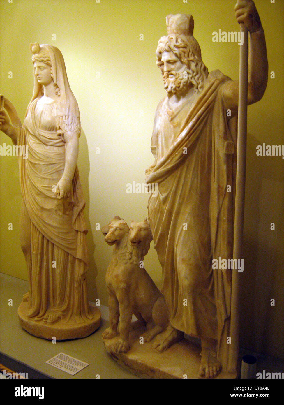 Musée Archéologique d'Héraklion, Crète Minoenne, Banque D'Images